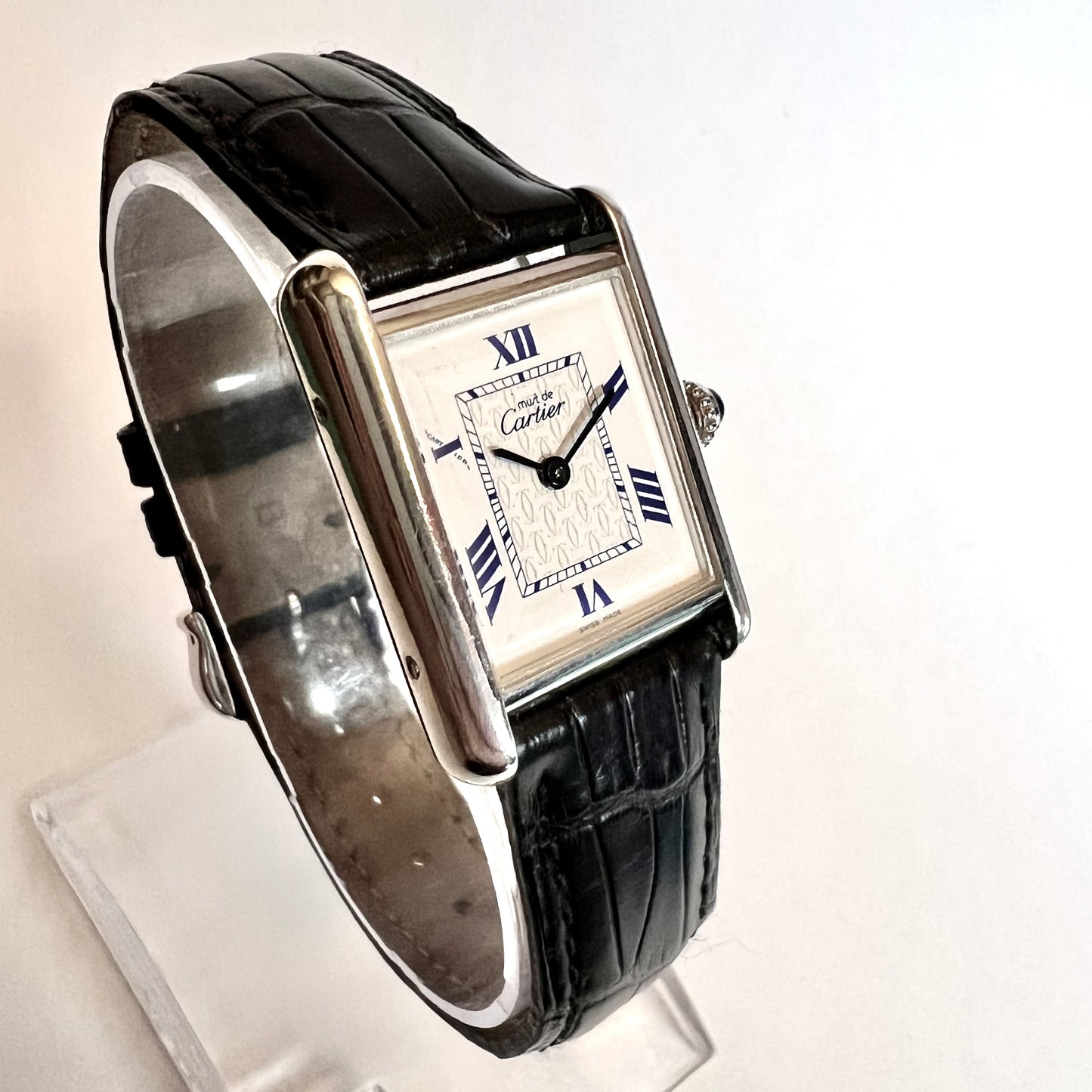 CARTIER TANK Quartz 22mm Silver Watch
