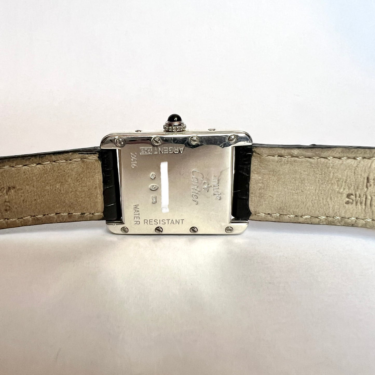 CARTIER TANK Quartz 22mm Silver Watch