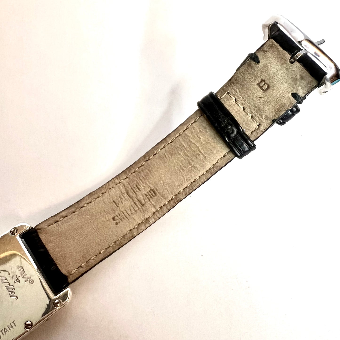 CARTIER TANK Quartz 22mm Silver Watch