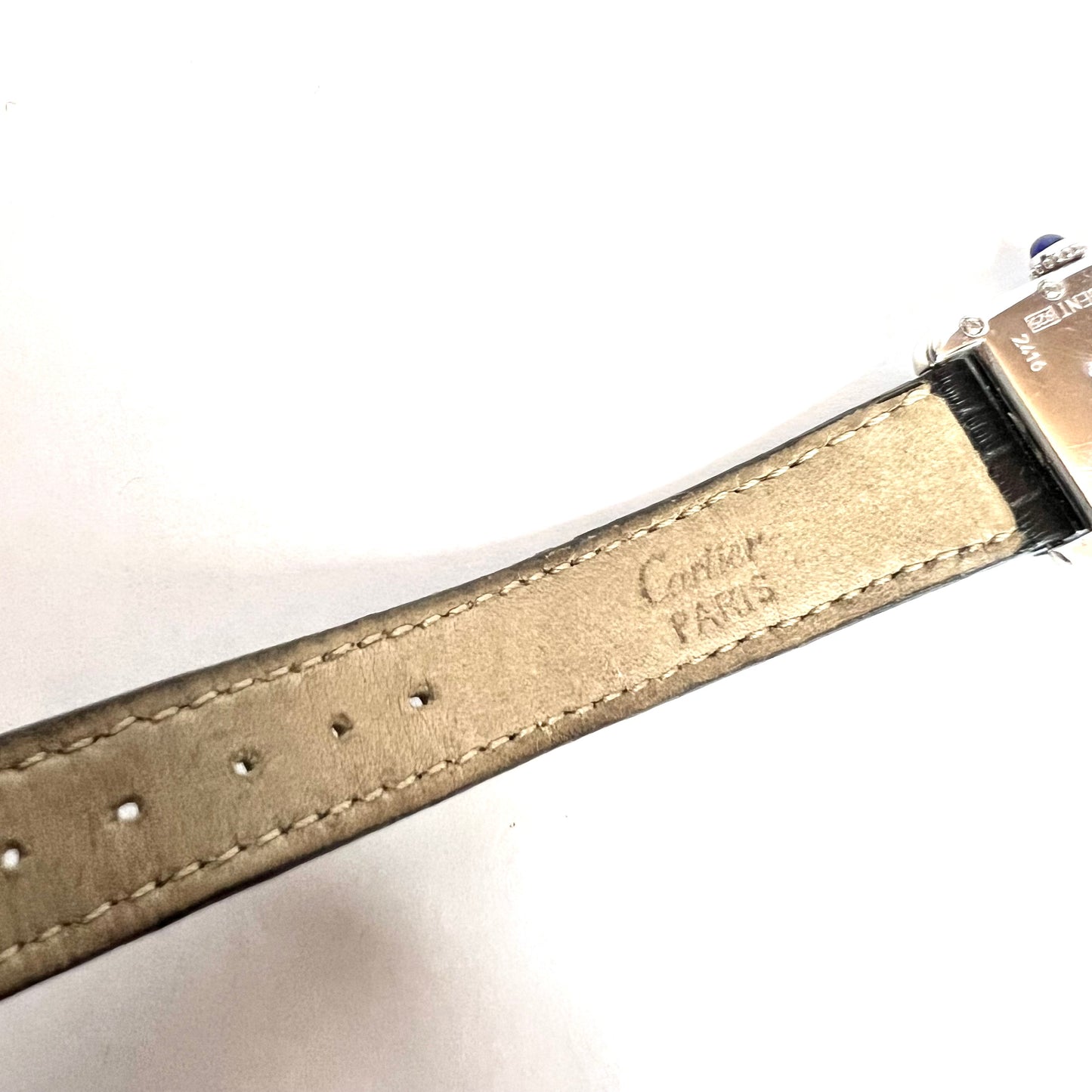 CARTIER TANK Quartz 22mm Silver Watch