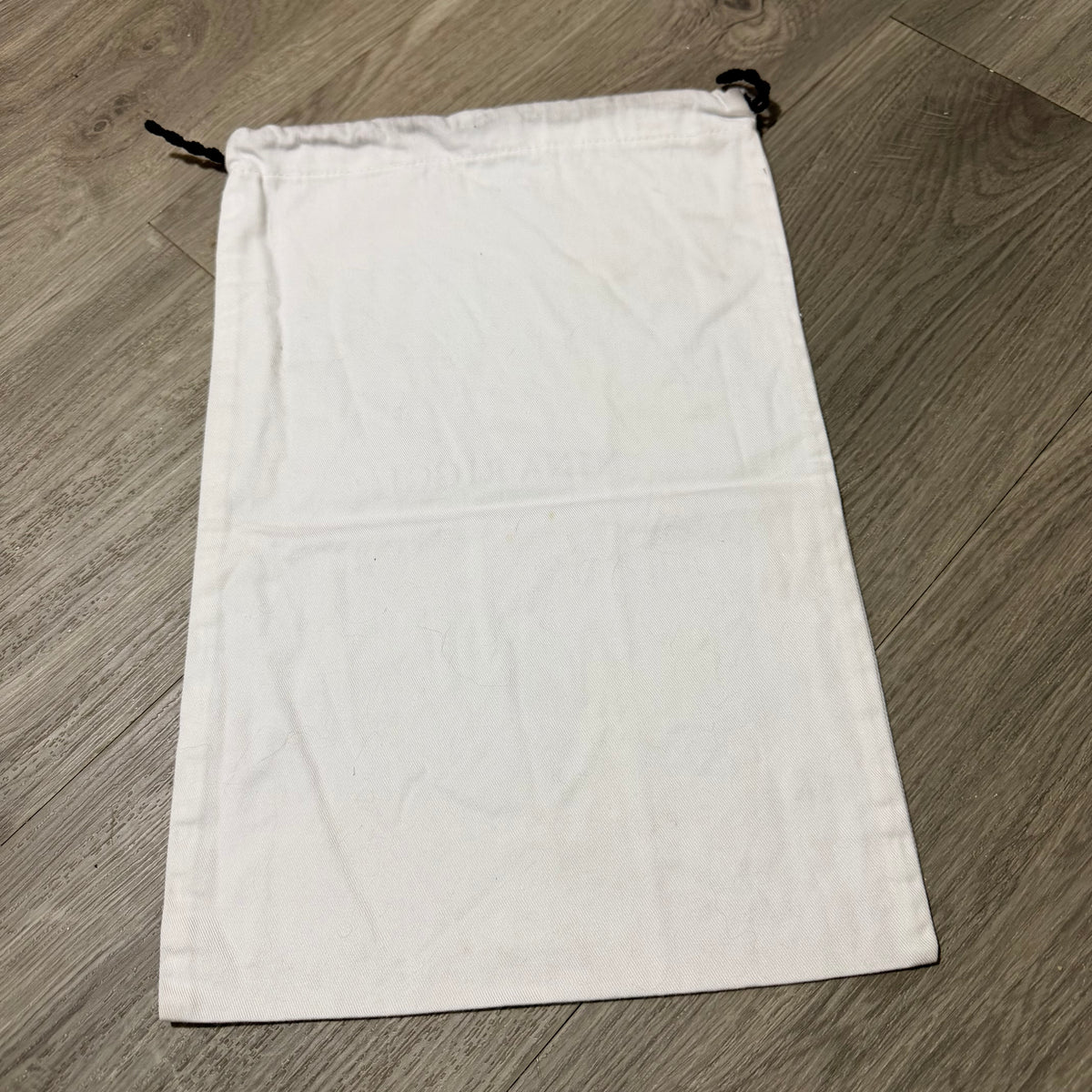 NINA RICCI White Drawstring Dust Bag 15.20x10”