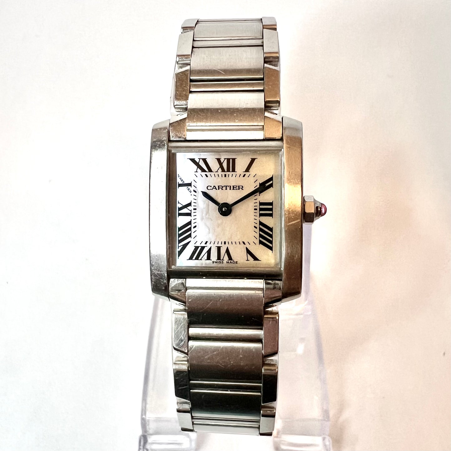 CARTIER TANK FRANCAISE Quartz 20mm Steel Watch