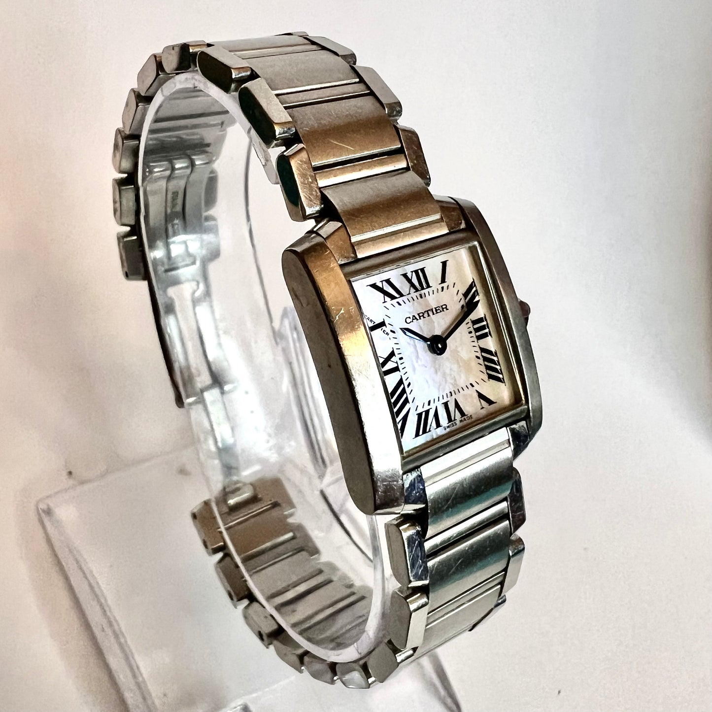 CARTIER TANK FRANCAISE Quartz 20mm Steel Watch