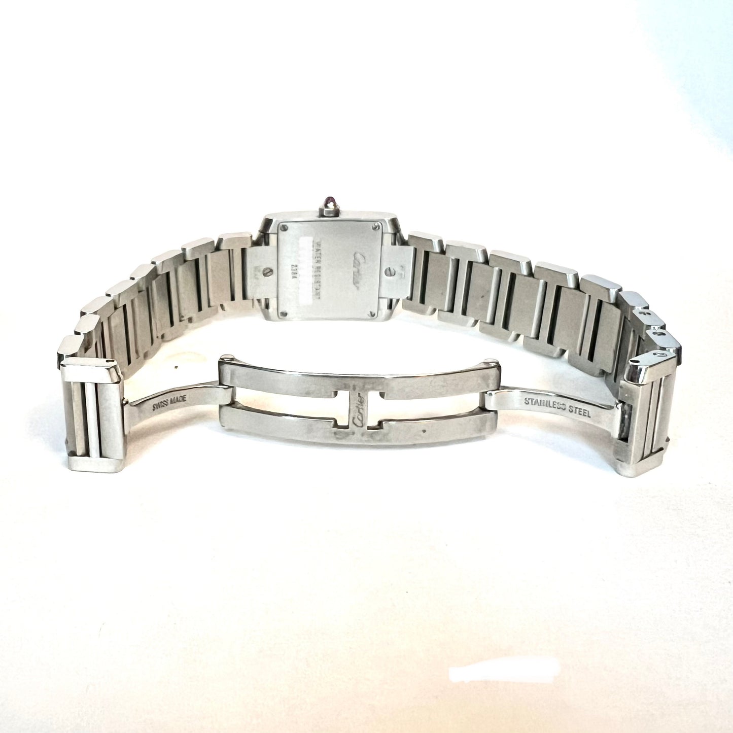 CARTIER TANK FRANCAISE Quartz 20mm Steel Watch