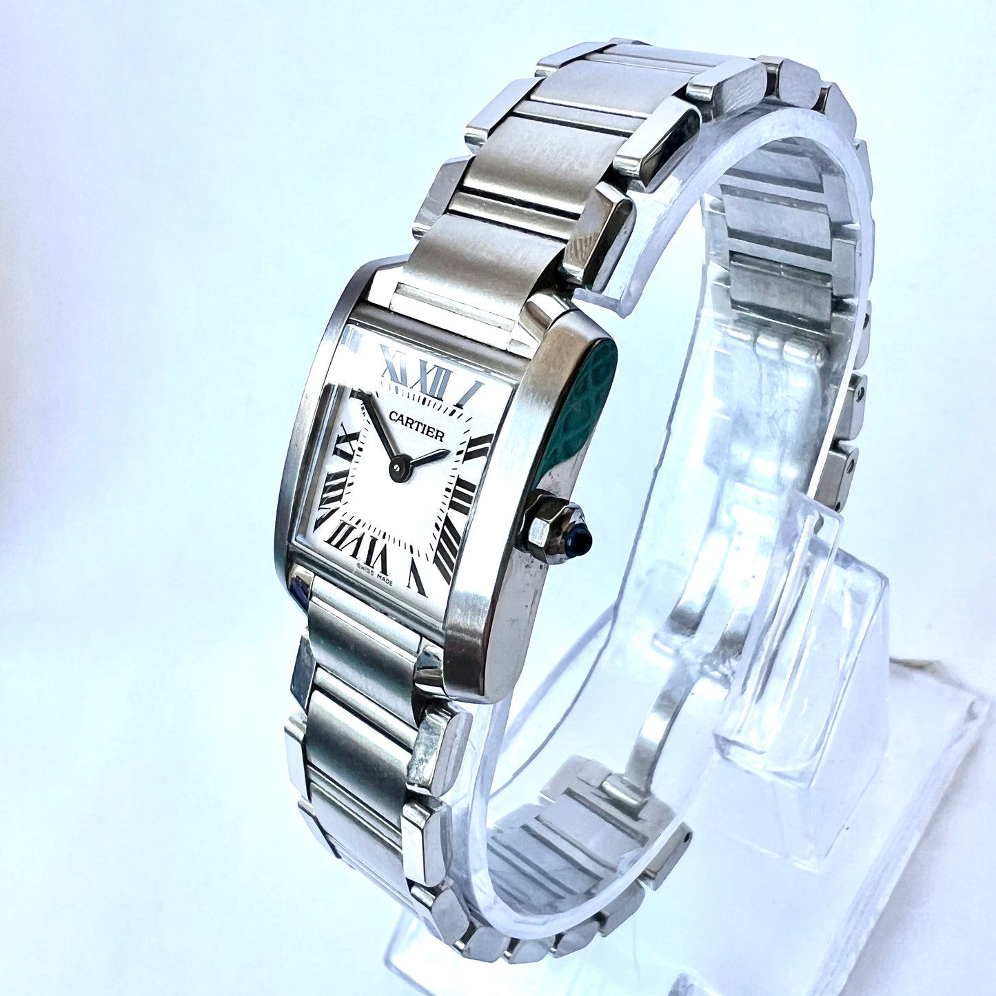 CARTIER TANK FRANCAISE Quartz 20mm Steel Watch
