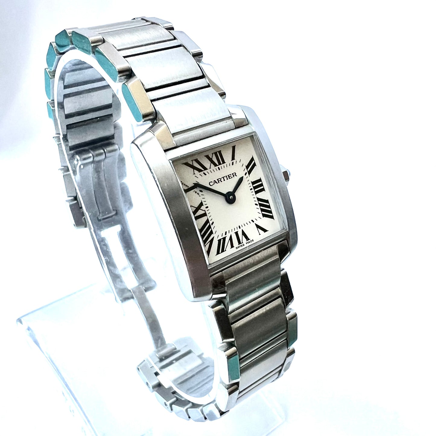 CARTIER TANK FRANCAISE Quartz 20mm Steel Watch