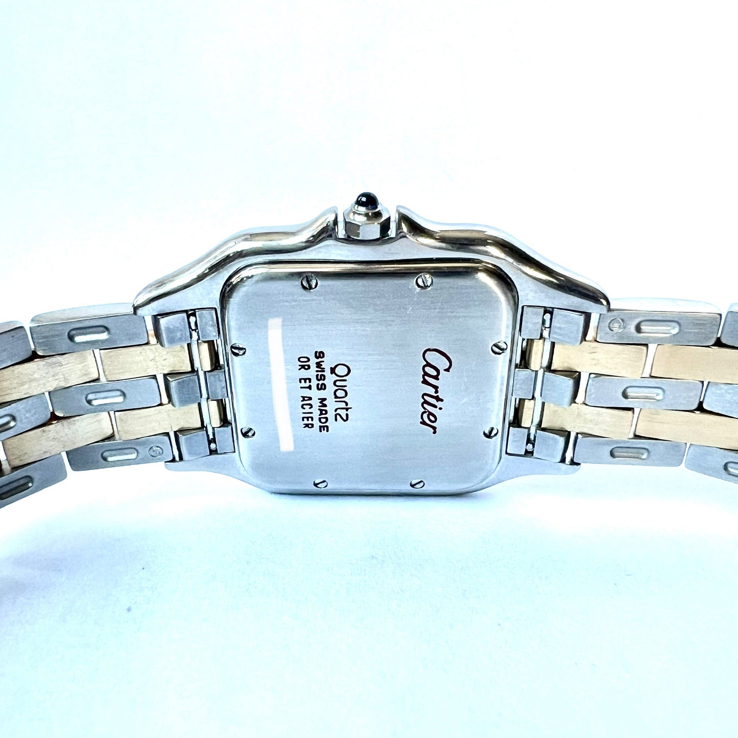 CARTIER PANTHERE Quartz 29mm 2 Row Gold Watch