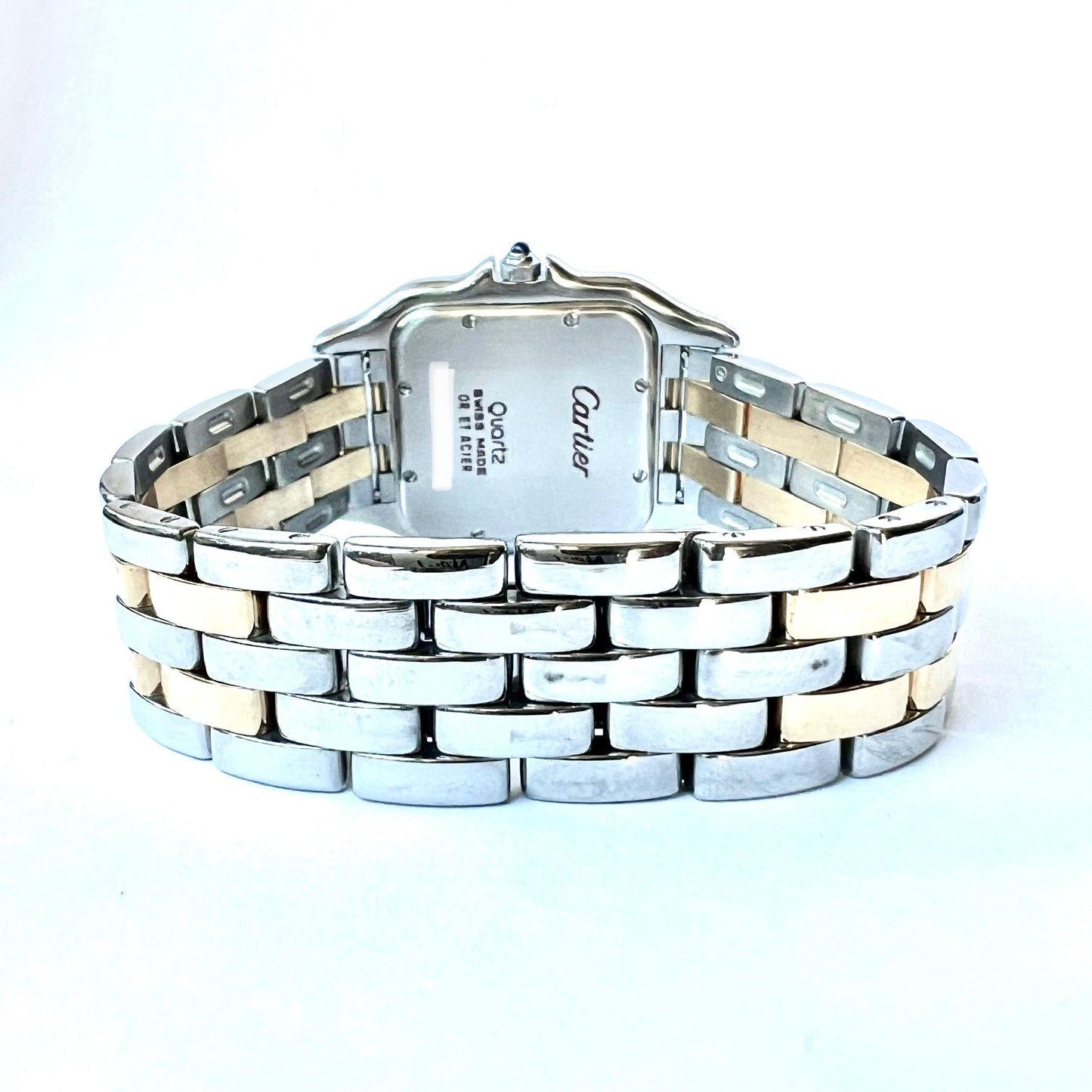 CARTIER PANTHERE Quartz 29mm 2 Row Gold Watch