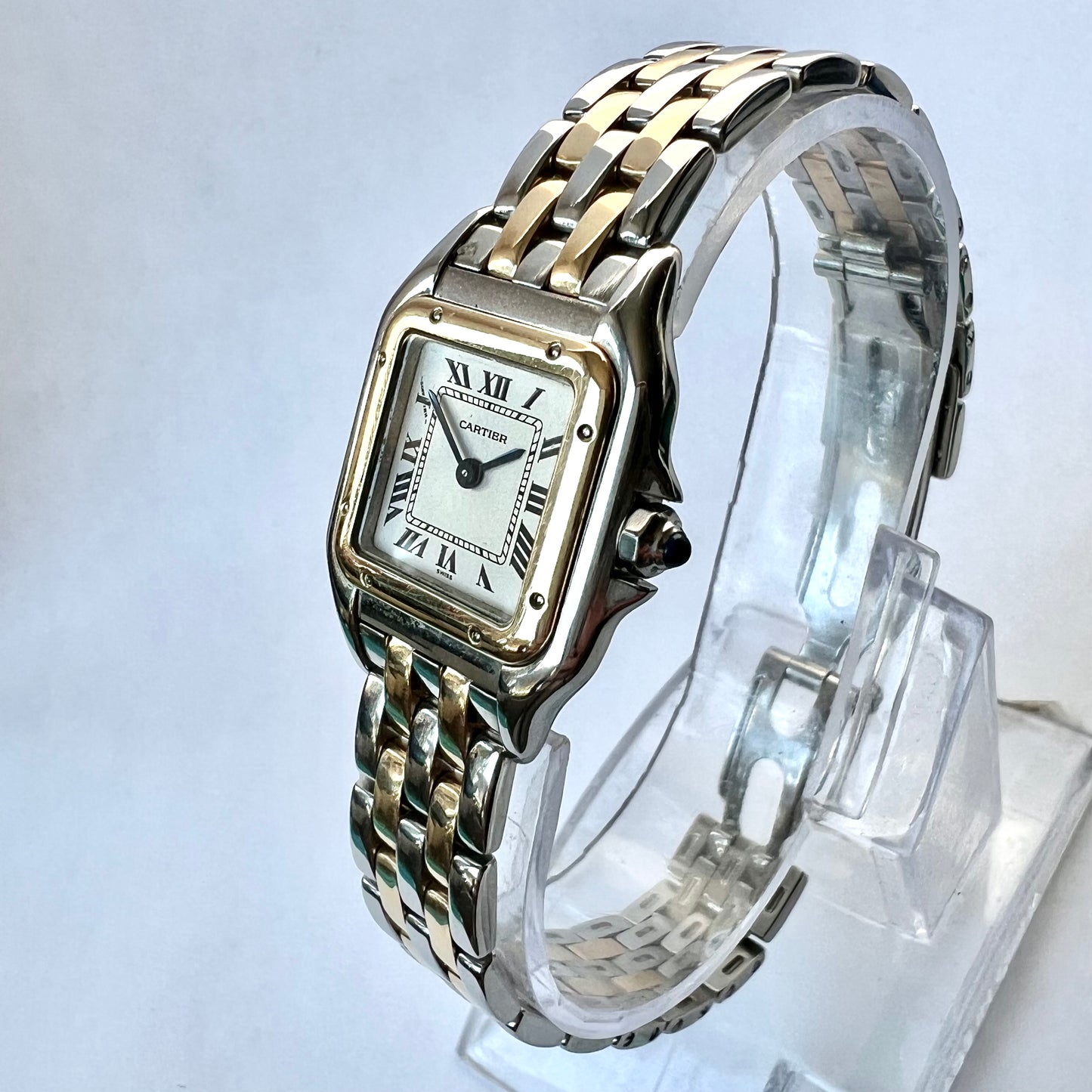 CARTIER PANTHERE Quartz 23mm 2 Row Gold Watch