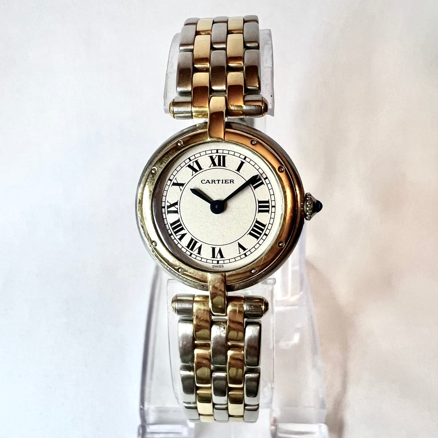 CARTIER PANTHERE VENDOME 24mm 2 Row Gold Watch