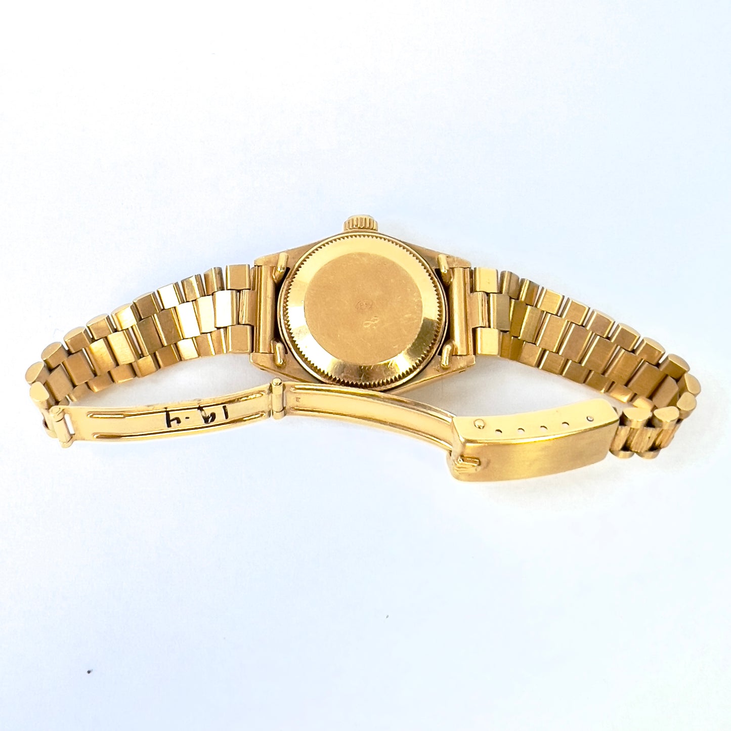 ROLEX OYSTER PERPETUAL DATEJUST Presidential Automatic 26mm 18K Yellow Gold Watch