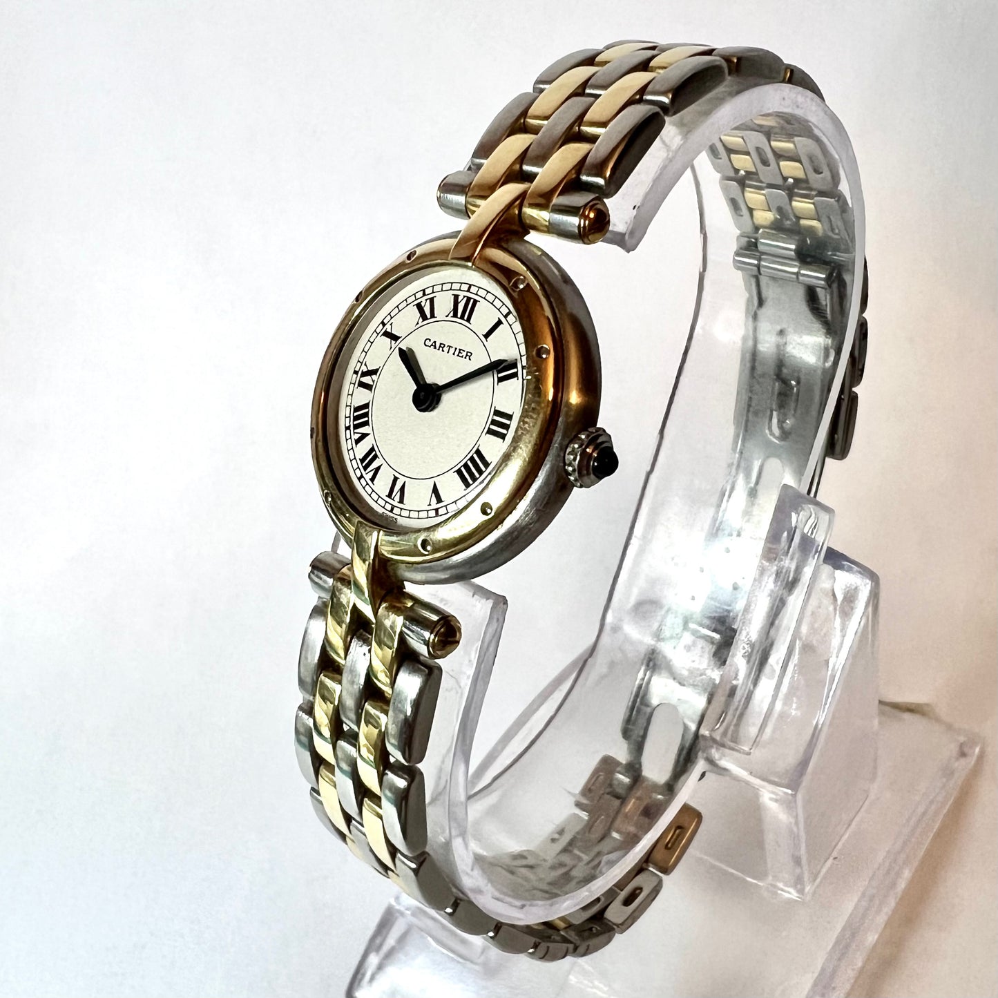 CARTIER PANTHERE VENDOME 24mm 2 Row Gold Watch