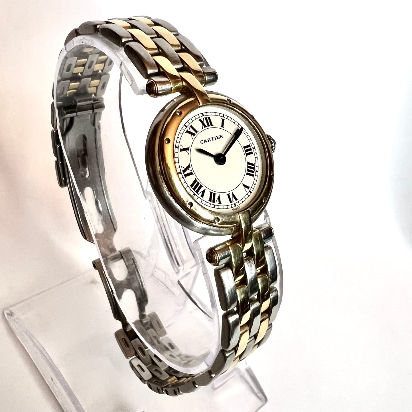 CARTIER PANTHERE VENDOME 24mm 2 Row Gold Watch