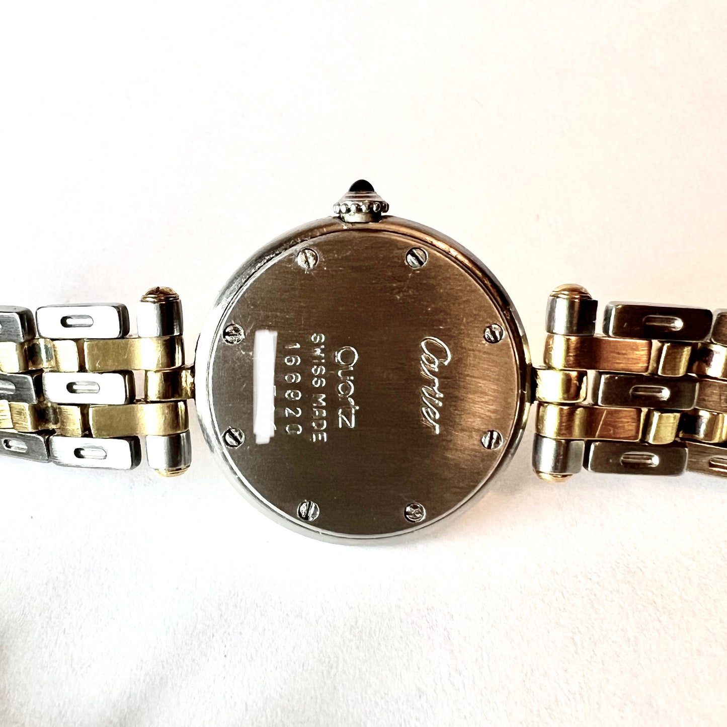 CARTIER PANTHERE VENDOME 24mm 2 Row Gold Watch