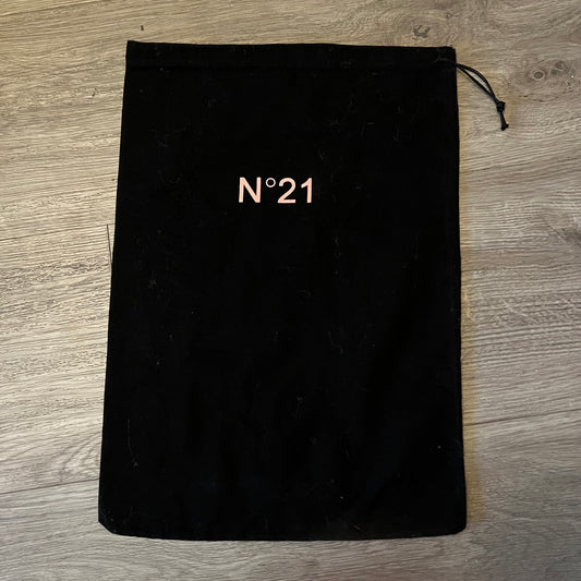 N 21 Black Dust Bag 11.5x10.25 inches