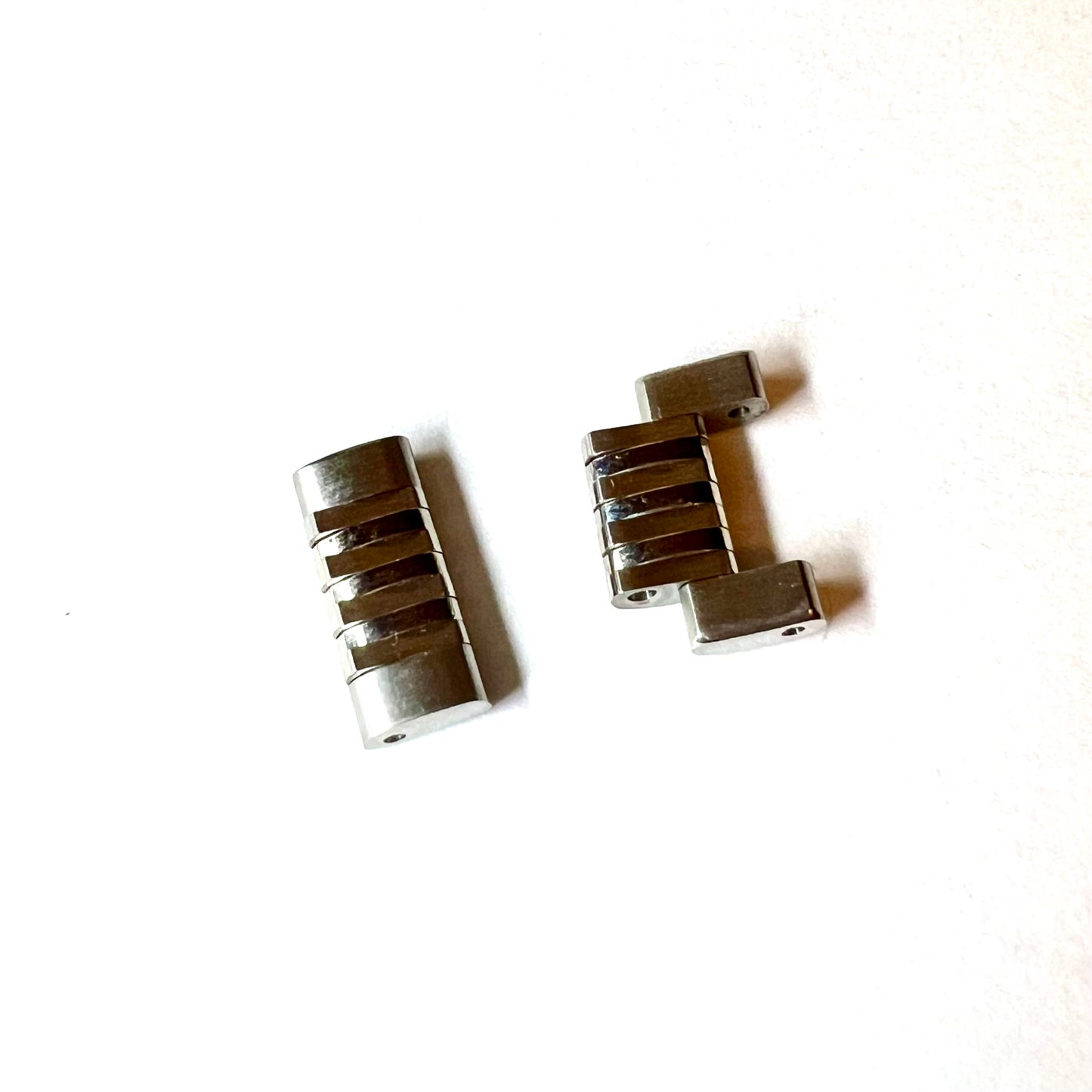 MOVADO 13.83mm Steel Set of 2 Complete Links
