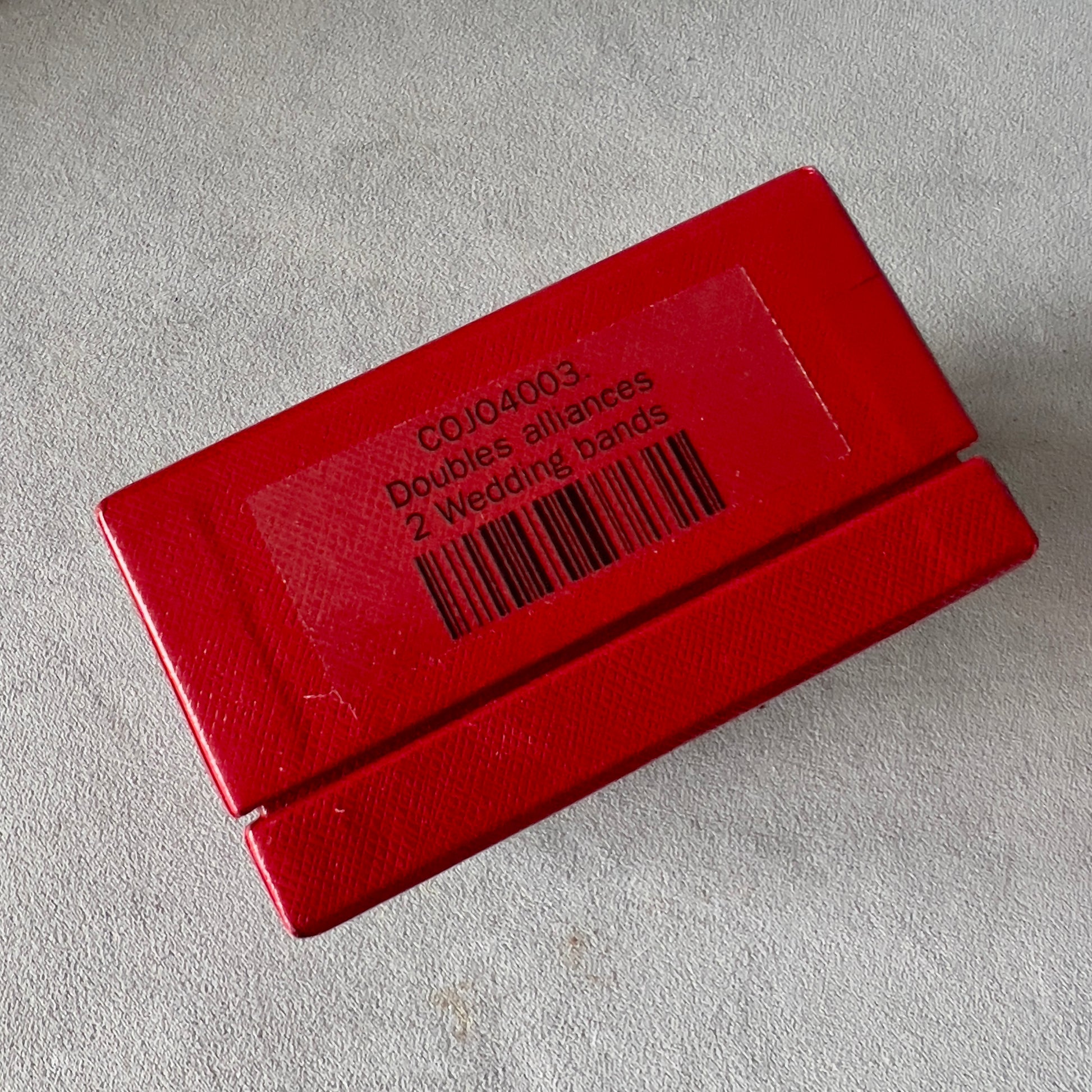 CARTIER Double Alliance Ring Box