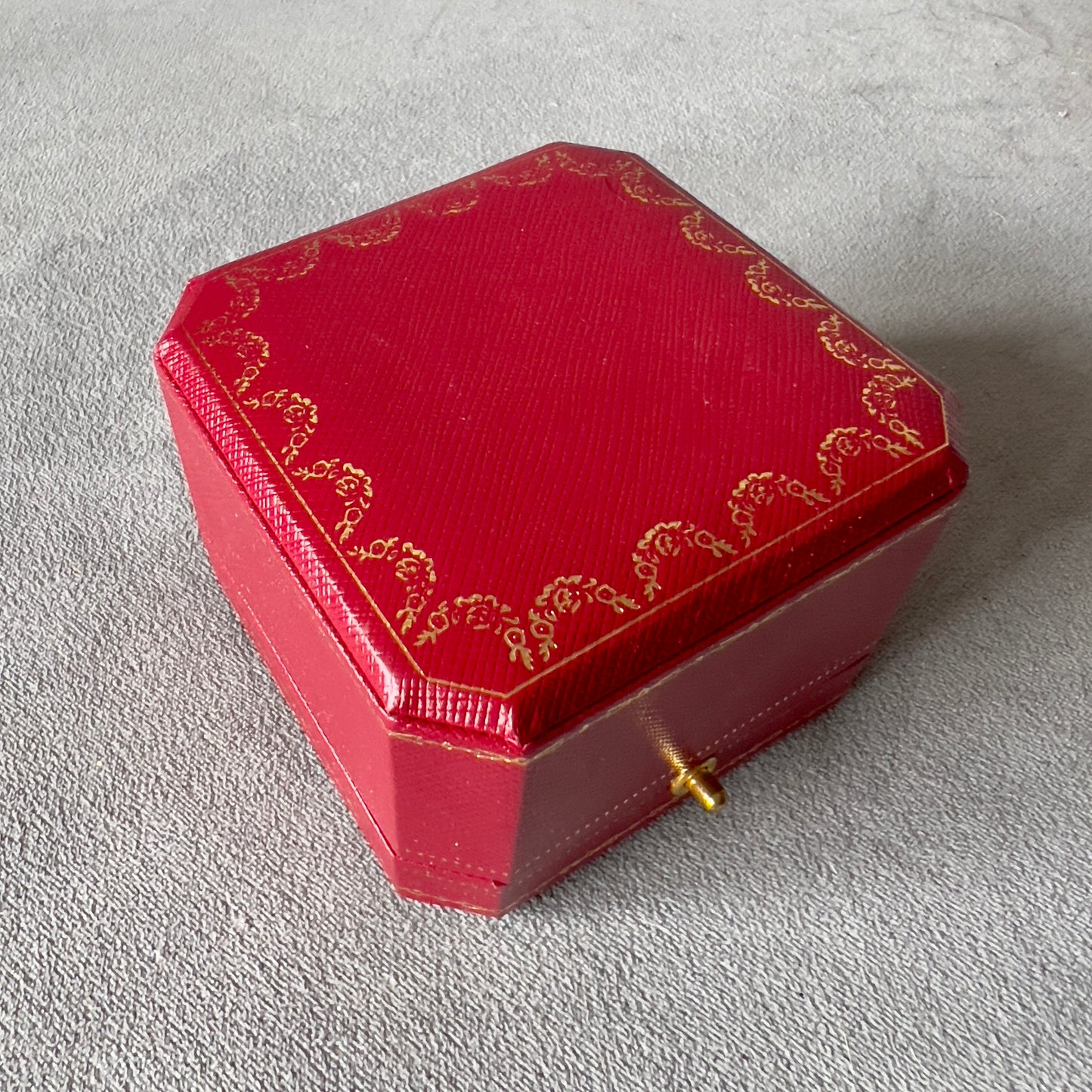CARTIER Jewelry Box 2.85x2.85x2 inches