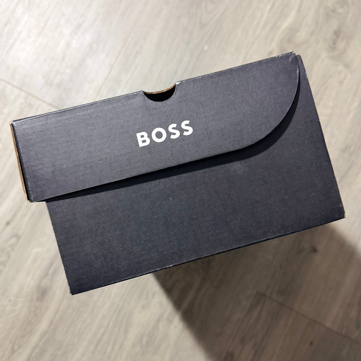BOSS Black Shoe Box 13.75x8.25x5” + Original Tissue