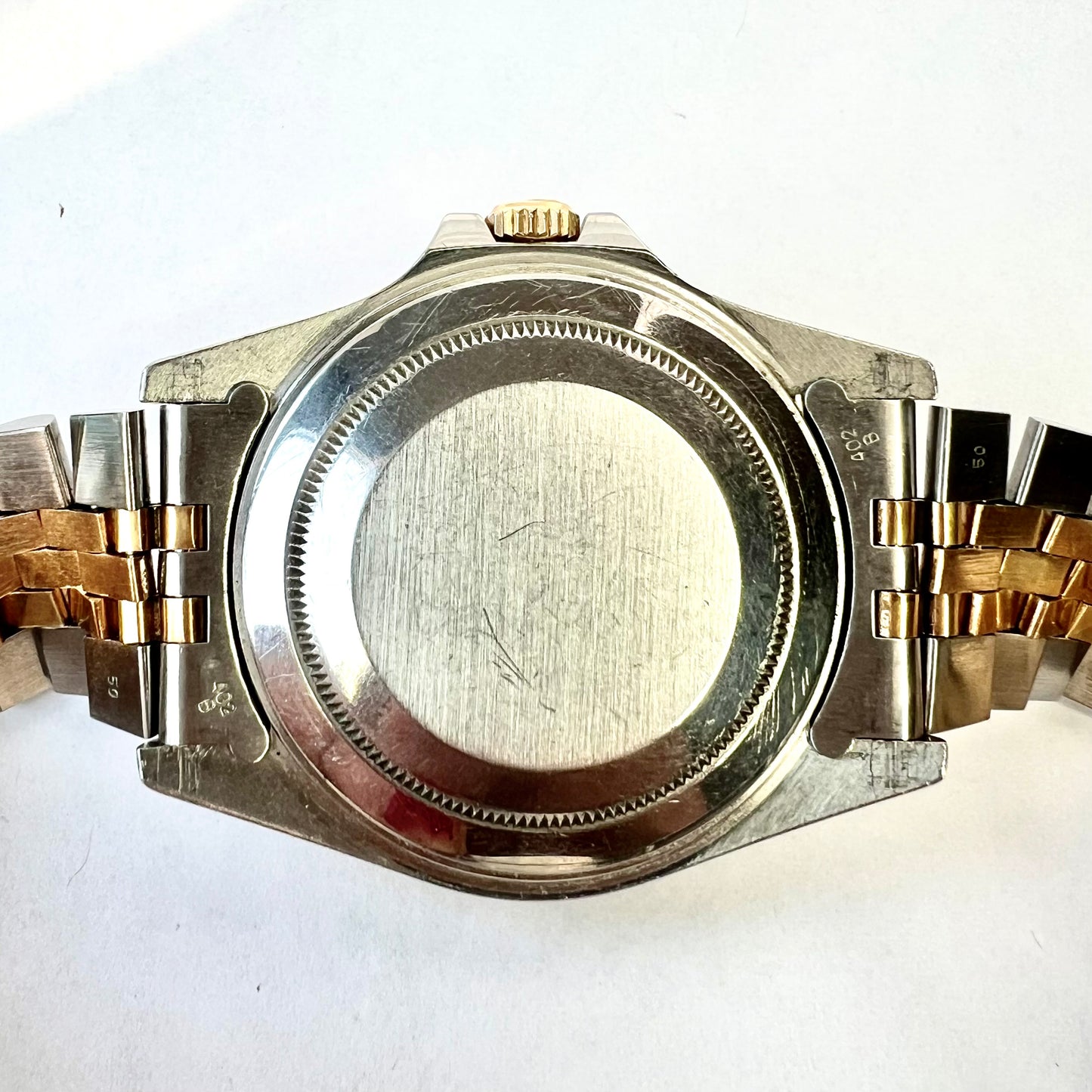 ROLEX DATE GMT-MASTER II Automatic 40mm 2 Tone Watch Jubilee Bracelet