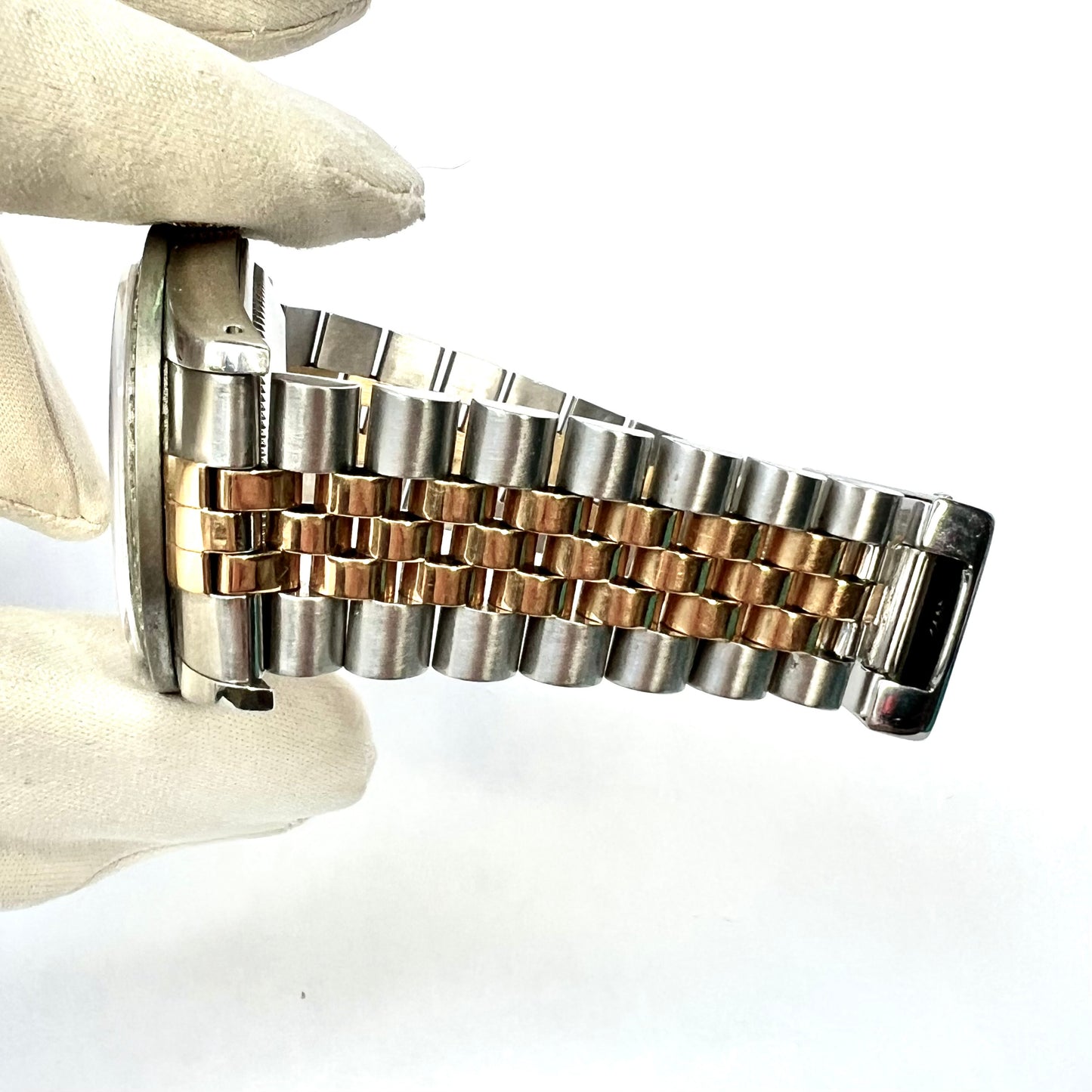 ROLEX DATEJUST Automatic 36mm 2 Tone Diamond Watch Jubilee Bracelet