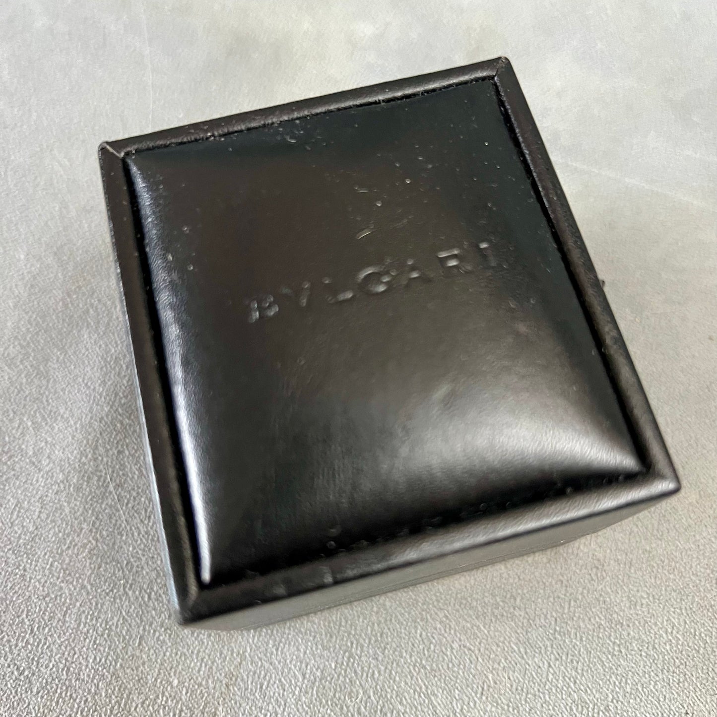 BULGARI Ring Box 2.60x2.40x2.10 inches