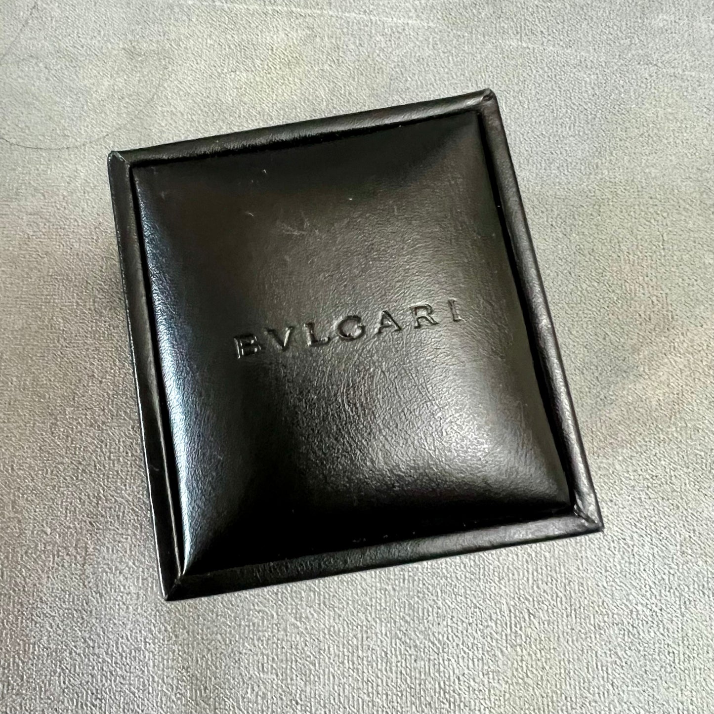 BULGARI Ring Box + Outer Box 2.90x2.60x2.5 inches
