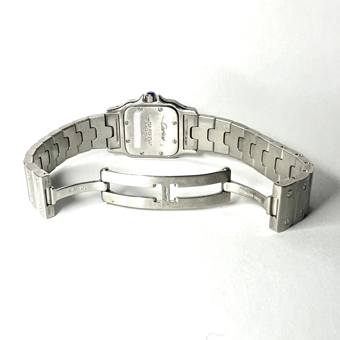 CARTIER SANTOS GALBEE 24mm Quartz Steel Watch NEW Model