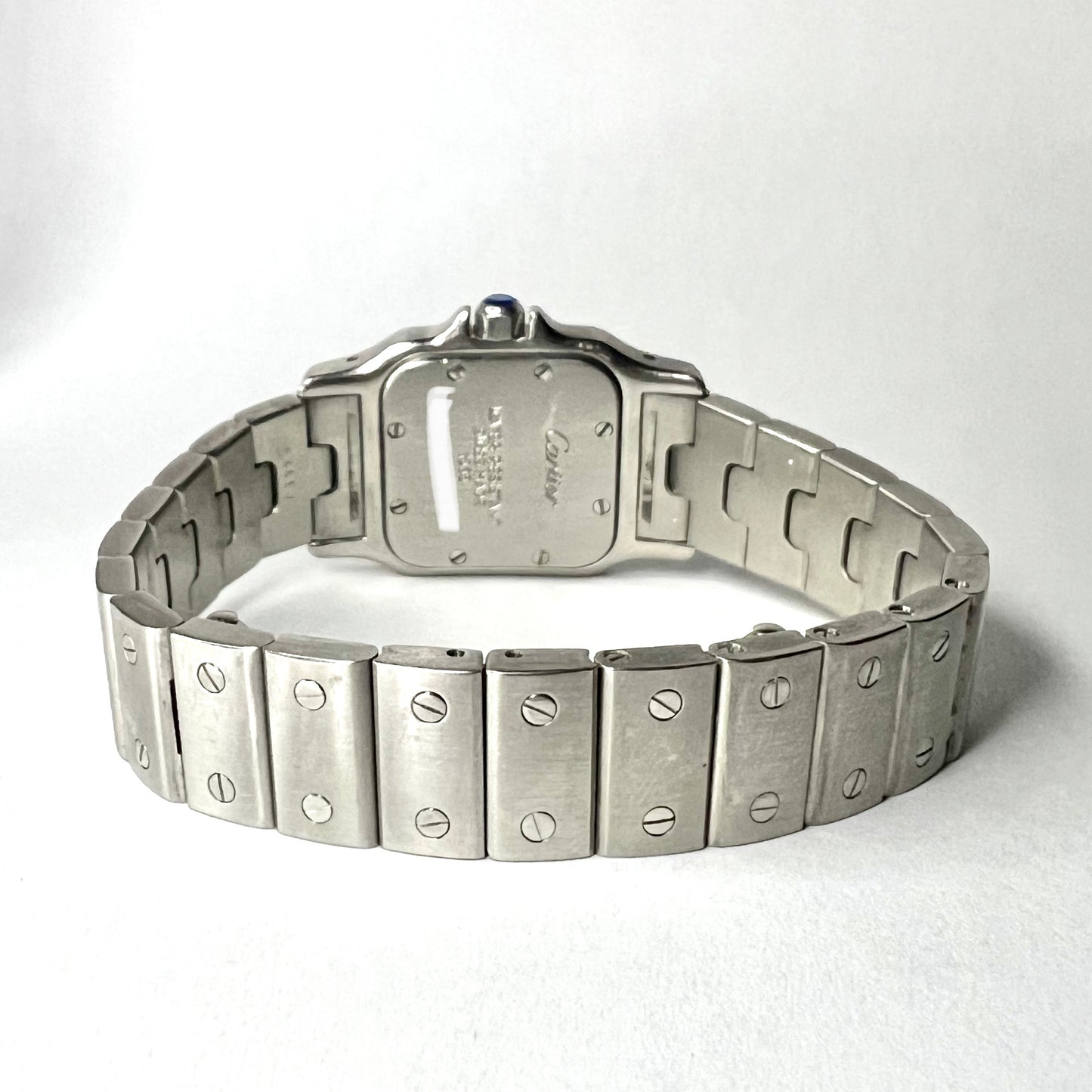 CARTIER SANTOS GALBEE 24mm Quartz Steel Watch NEW Model