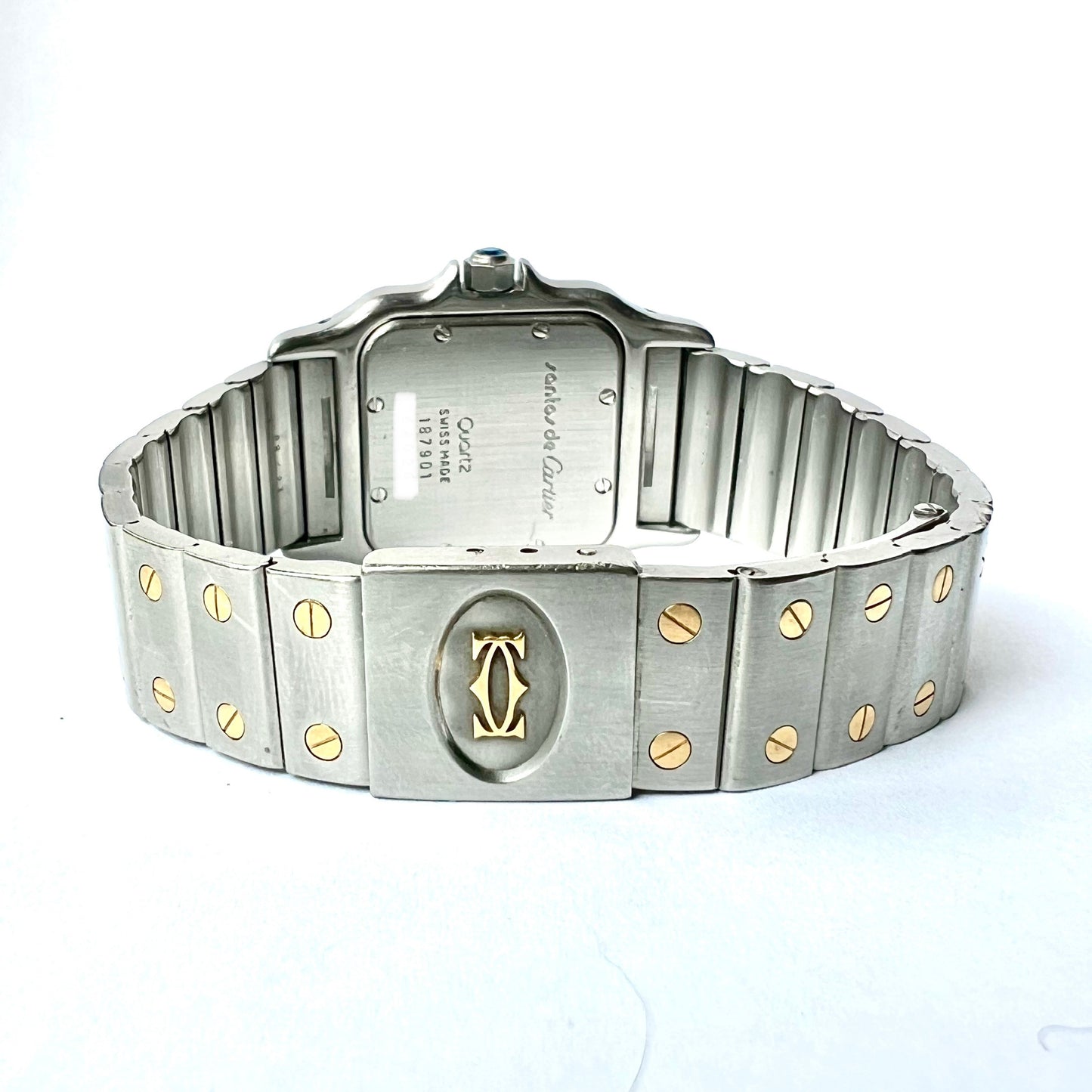 CARTIER SANTOS GALBEE Quartz 29mm 2 Tone Watch