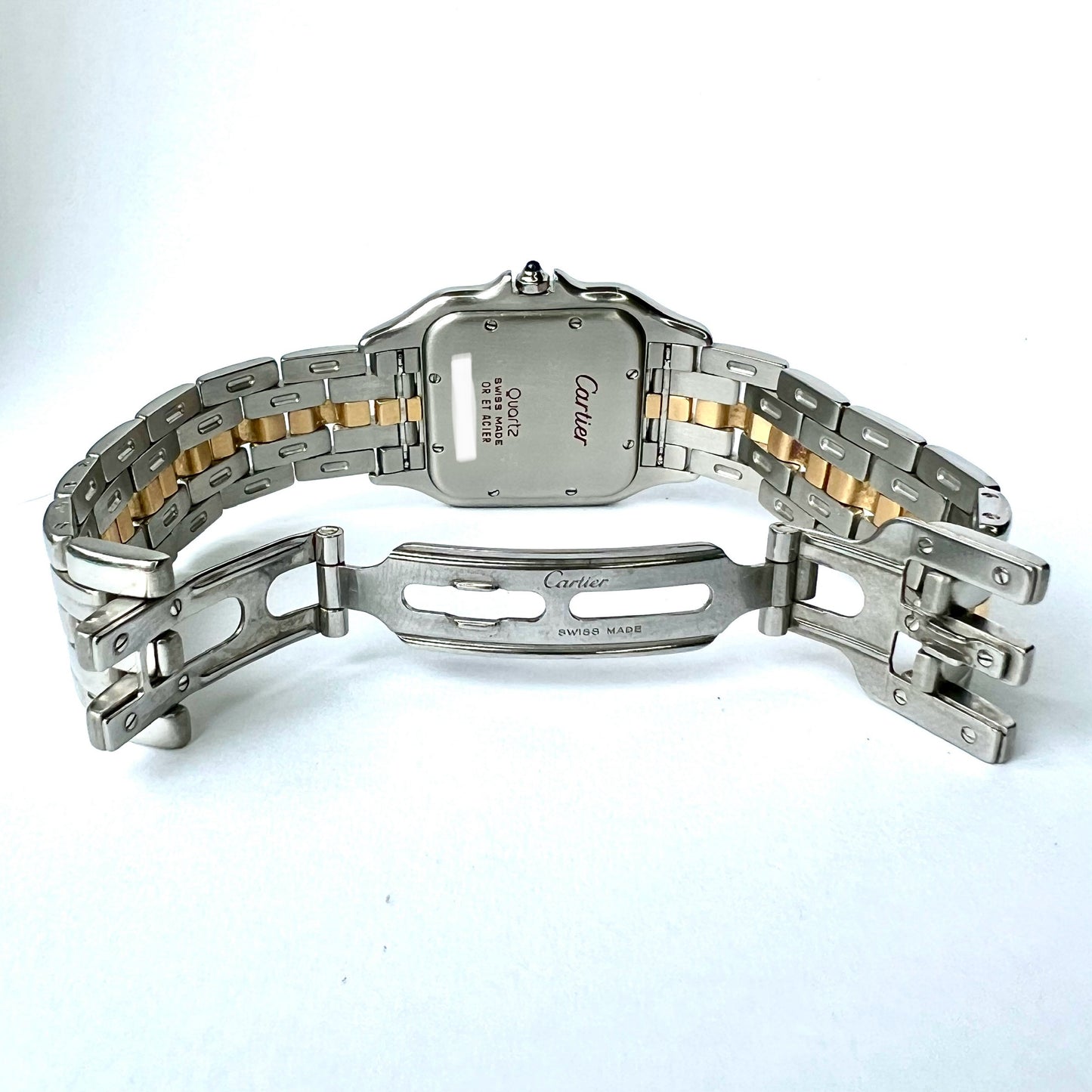 CARTIER PANTHERE Quartz 29mm 1 Row Gold 1.38TCW DIAMOND Watch