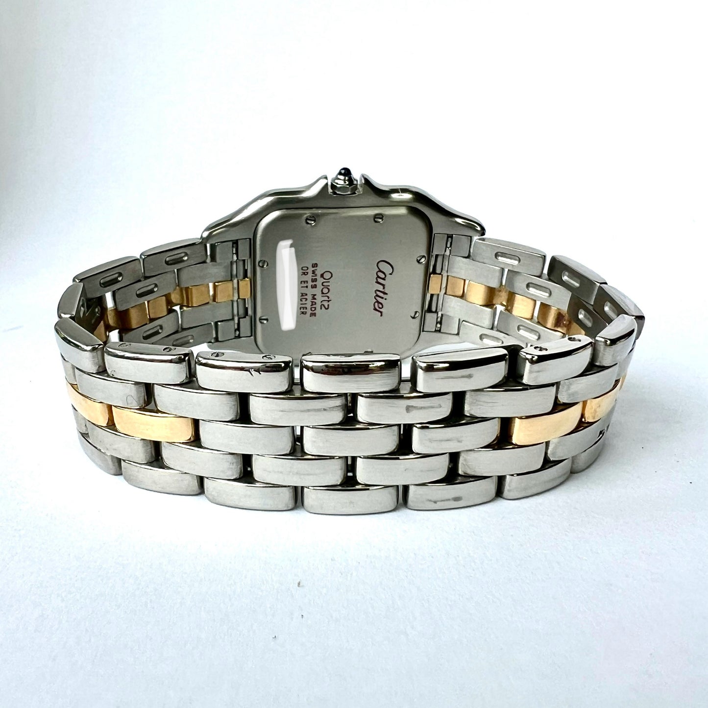 CARTIER PANTHERE Quartz 29mm 1 Row Gold 1.38TCW DIAMOND Watch