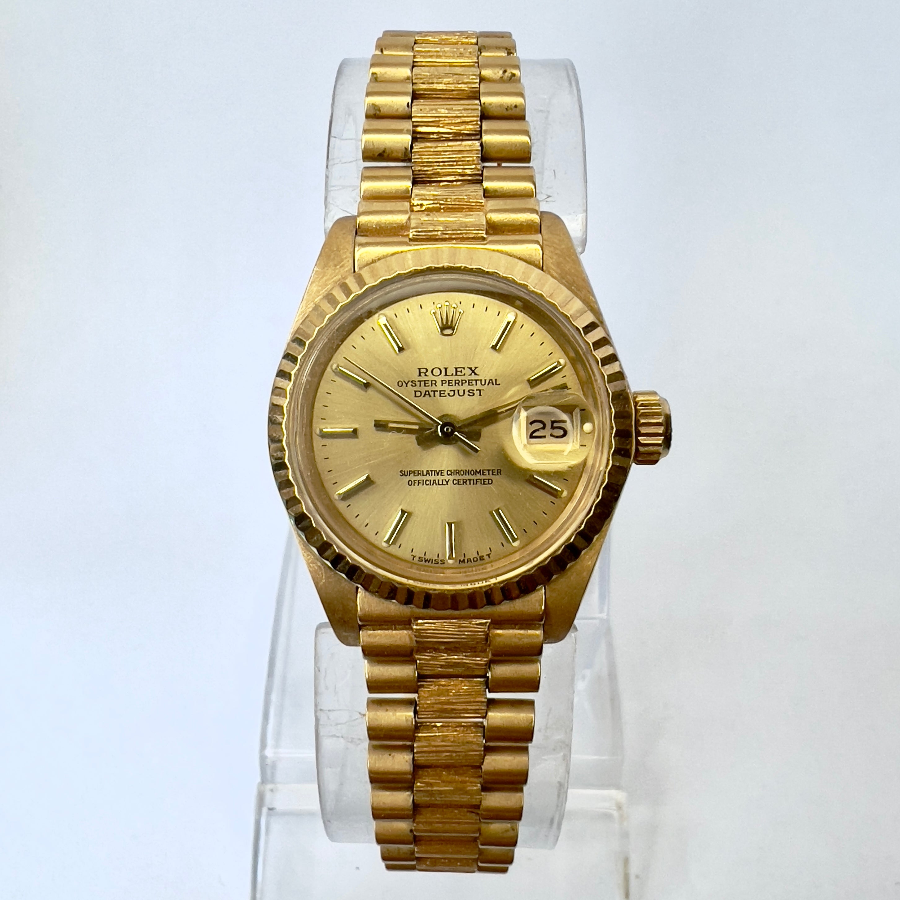 ROLEX OYSTER PERPETUAL DATEJUST Presidential Automatic 26mm 18K Yellow ROLEX OYSTER PERPETUAL DATEJUST Presidential Automatic 26mm 18K Yellow