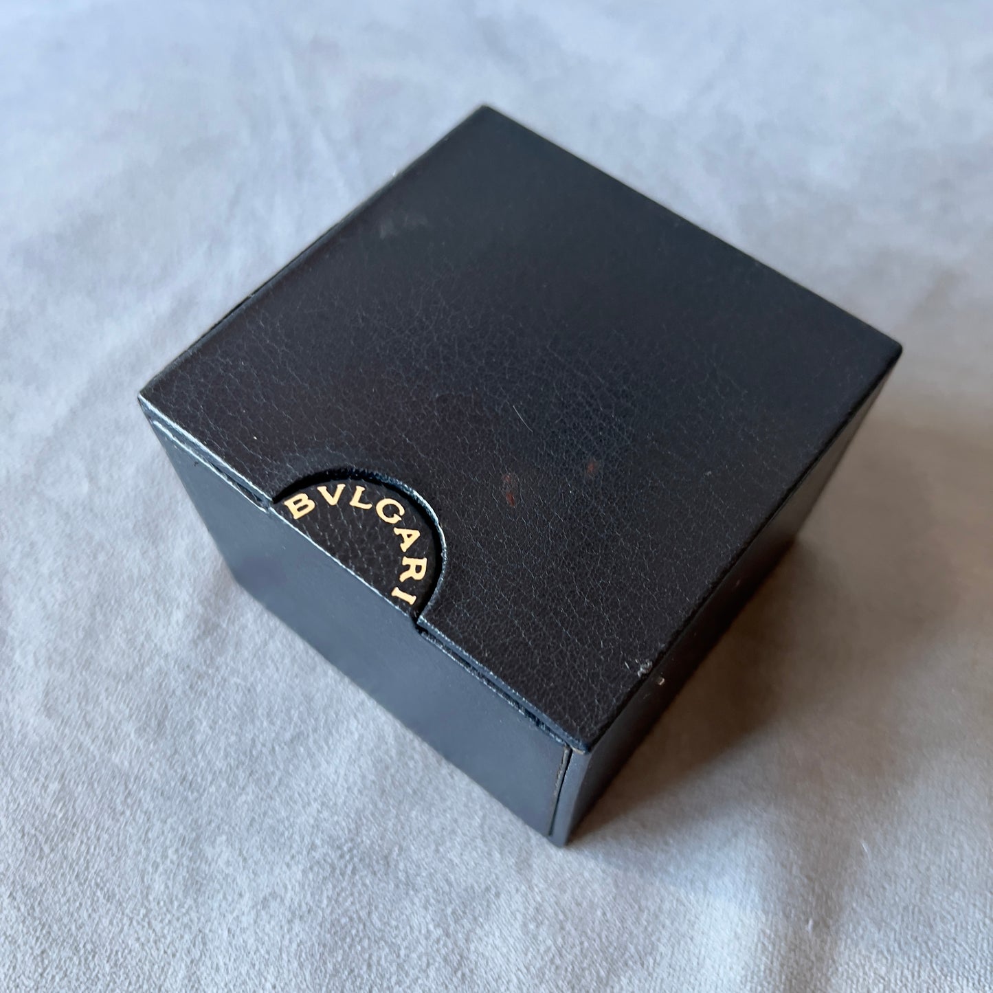 BULGARI Box + Filled Warranty Booklet 3.50x3.30x2.75 inches