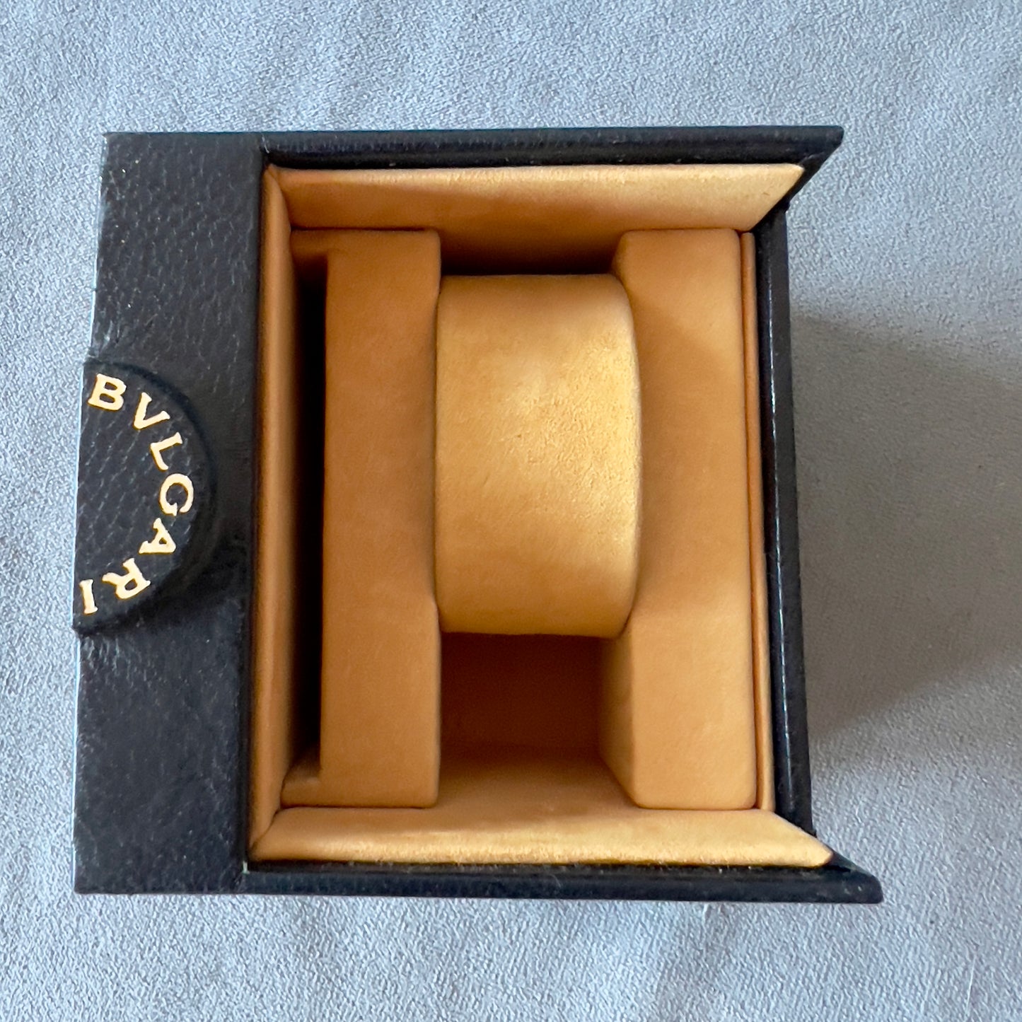 BULGARI Box + Filled Warranty Booklet 3.50x3.30x2.75 inches