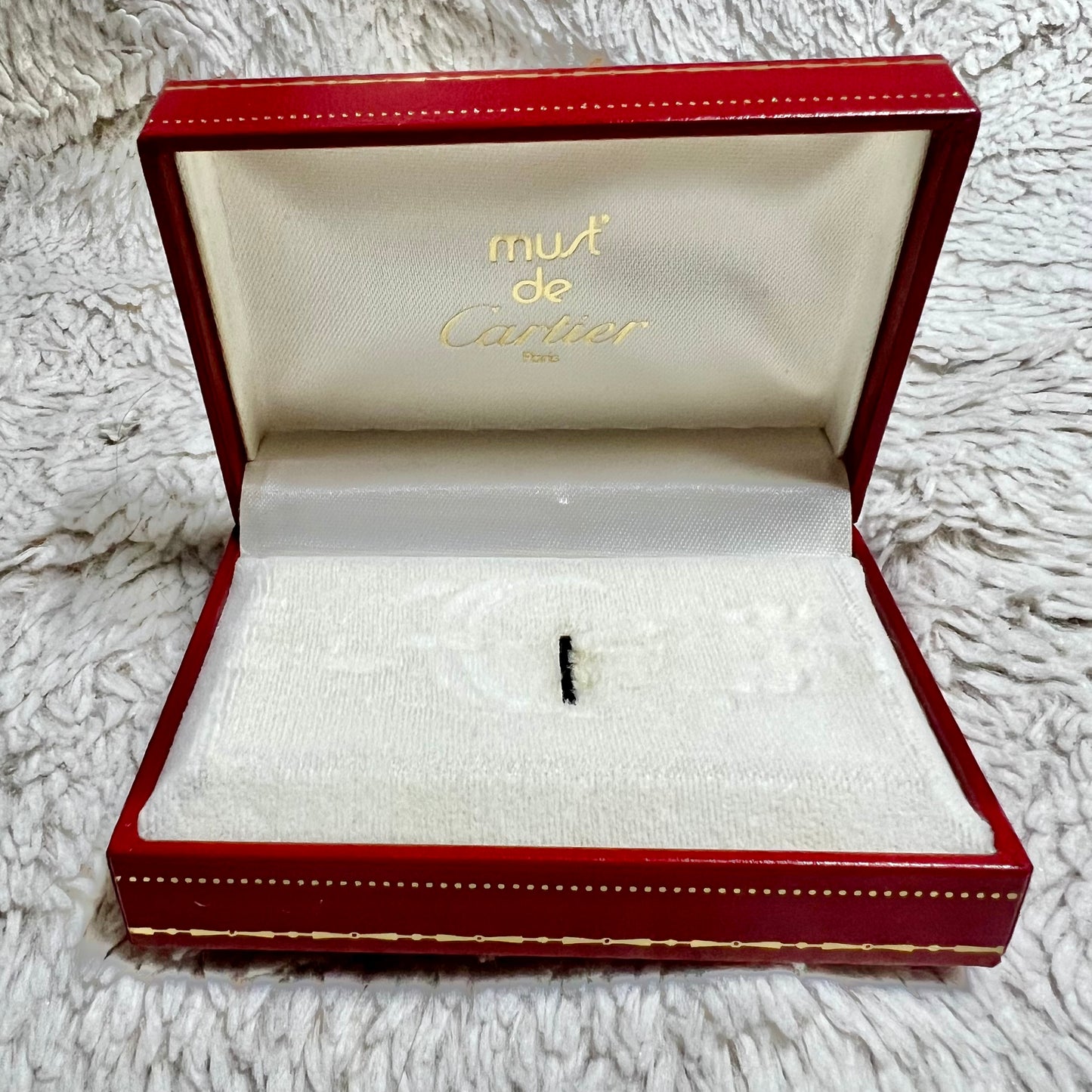 CARTIER Deployment Clasp Folding Buckle Jewerly Box