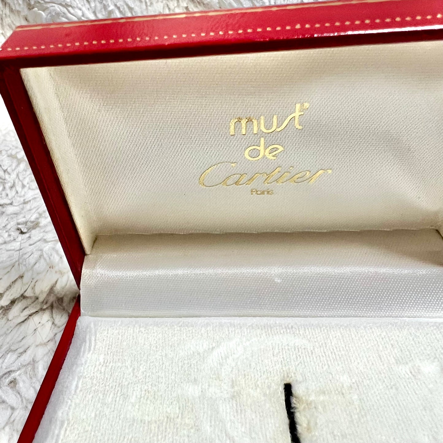 CARTIER Deployment Clasp Folding Buckle Jewerly Box