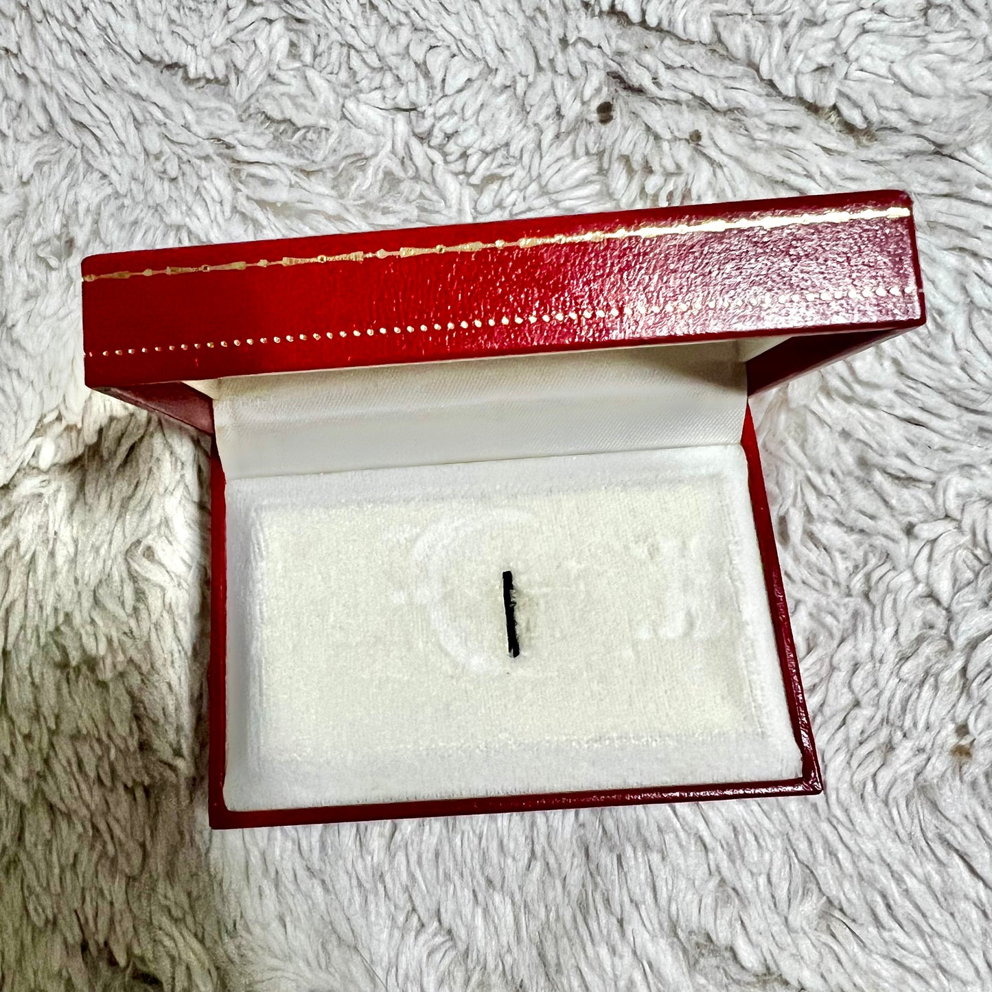 CARTIER Deployment Clasp Folding Buckle Jewerly Box