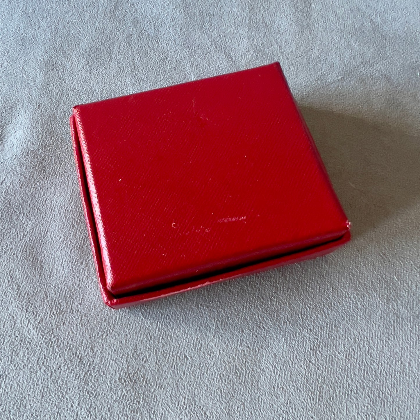 CARTIER Key Ring Box 3.20x2.80x1.15 inches