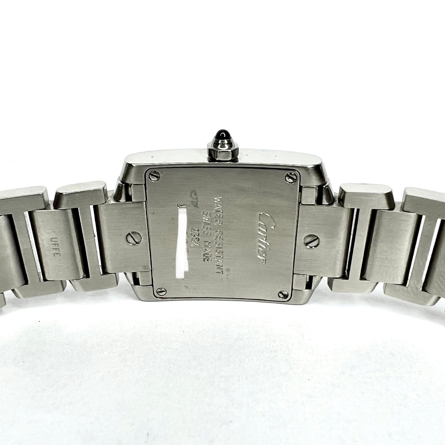 CARTIER TANK FRANCAISE Quartz 20mm Steel LMT EDITION Dial 0.80TCW DIAMOND Watch