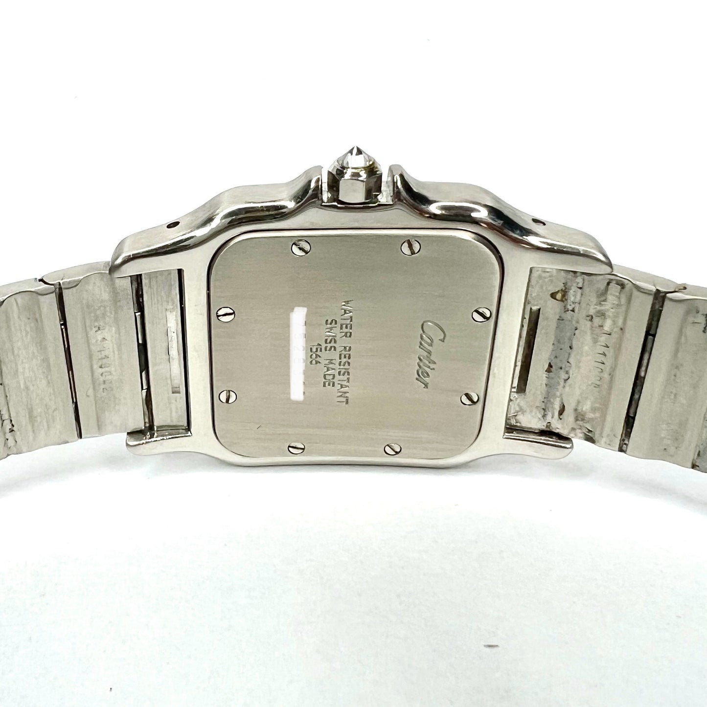 CARTIER SANTOS GALBEE 29mm Quartz 2 Tone 0.85TCW Diamond Watch