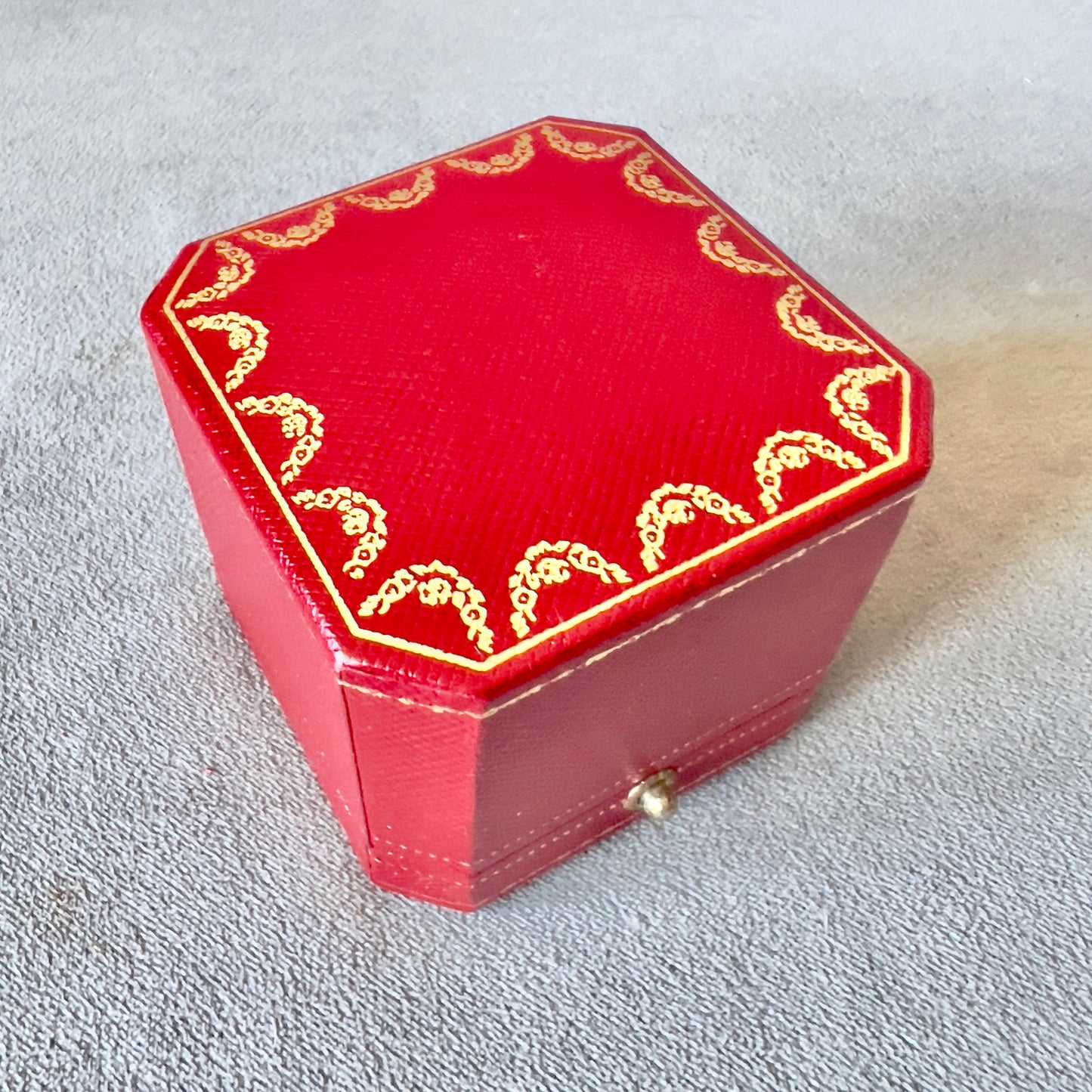 CARTIER Ring Box 2.35x2.35x2 inches