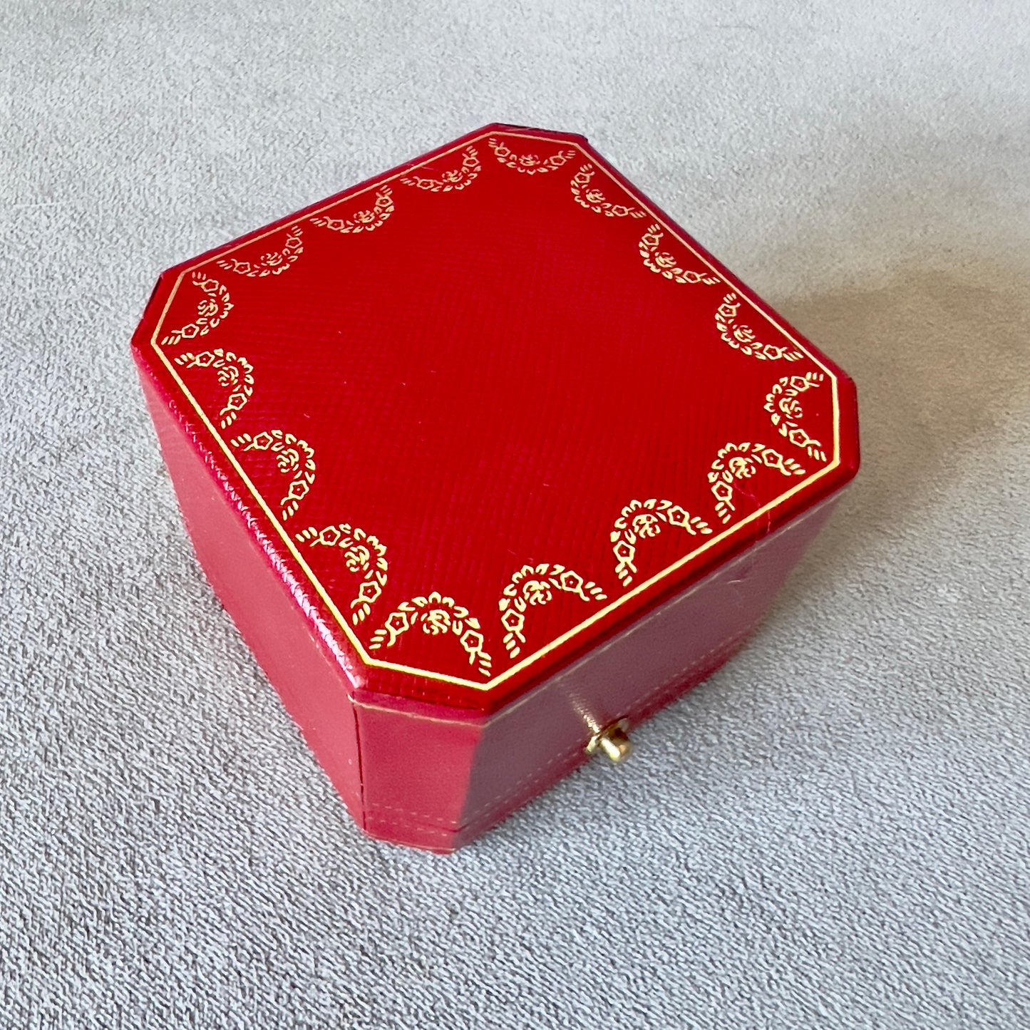 CARTIER Ring Box 2.35x2.35x2 inches
