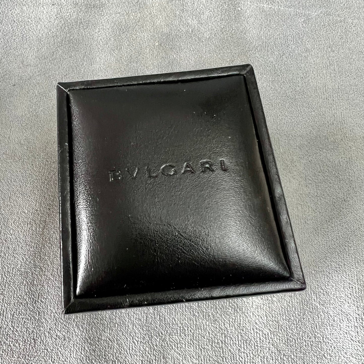 BULGARI Ring Box + Outer Box 2.80x2.75x2.5 inches
