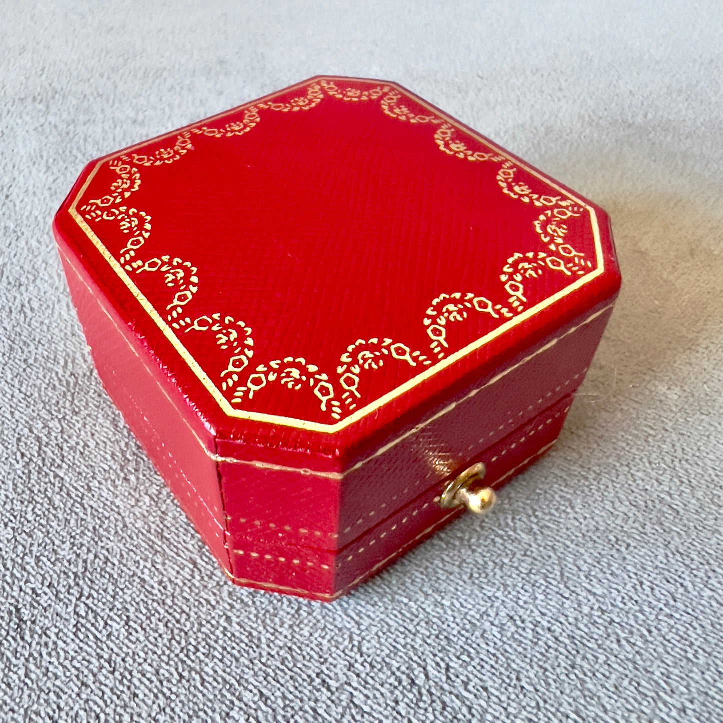 CARTIER Ring Box 2x2x1.25 inches