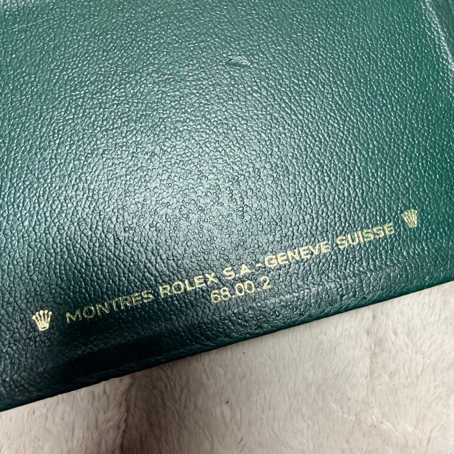ROLEX Green Box 5.75x4x2 inches