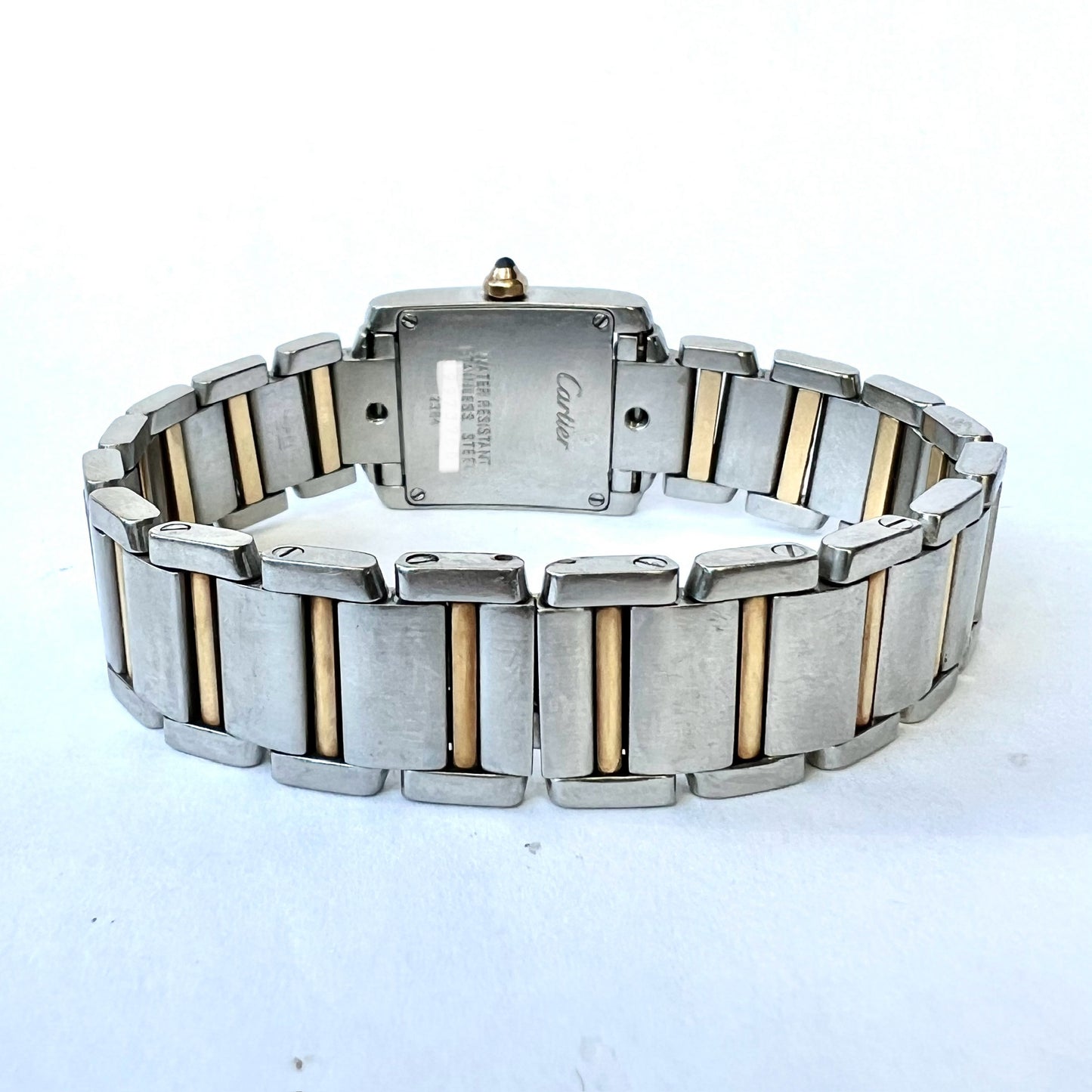 CARTIER TANK FRANCAISE Quartz 20mm 2 Tone Watch