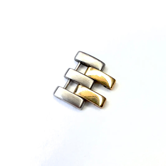 CARTIER 2 Row Gold Link 16.30mm for 29mm Cartier PANTHERE