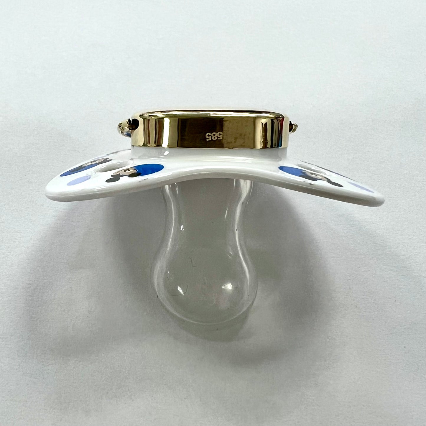 NEW DISNEY BABY Pacifier 14K Yellow Gold stamped 585