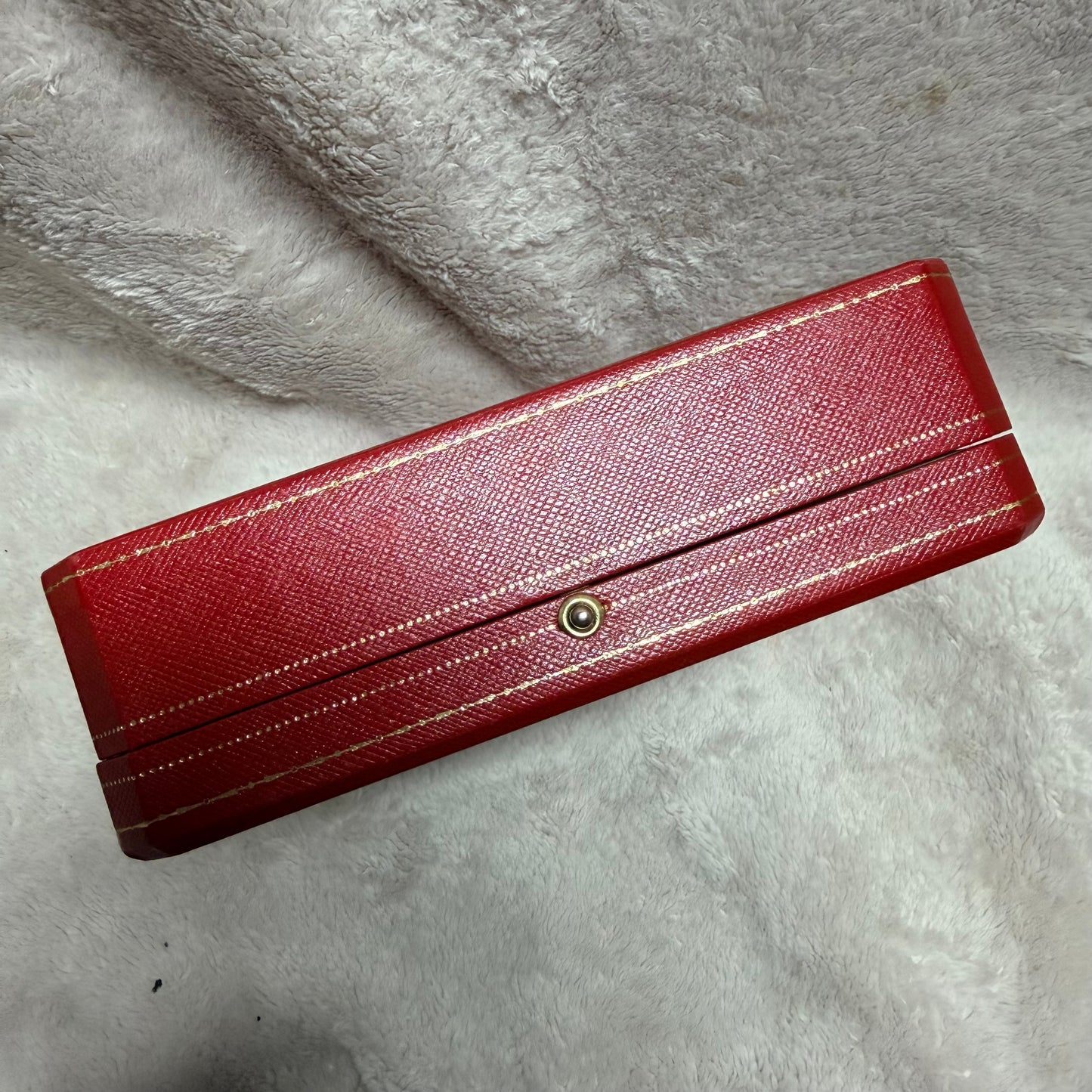 CARTIER Red Necklace box 8x6x1.90 inches